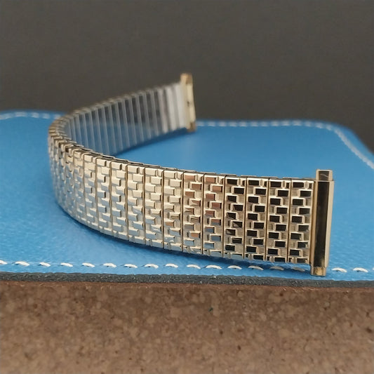 19mm 18mm 16mm Yellow Gold RGP Speidel Twistoflex Unused 1970s Watch Band