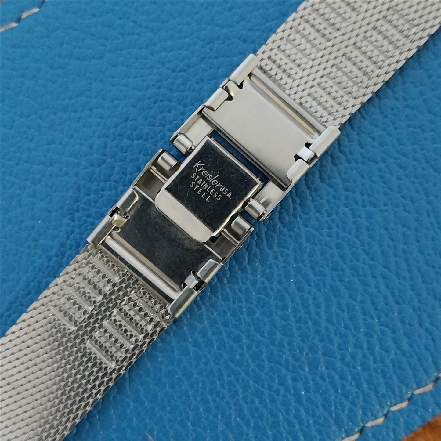 17.2mm Accutron Stainless Steel Mesh Kreisler Unused 1960s Vintage Watch Band