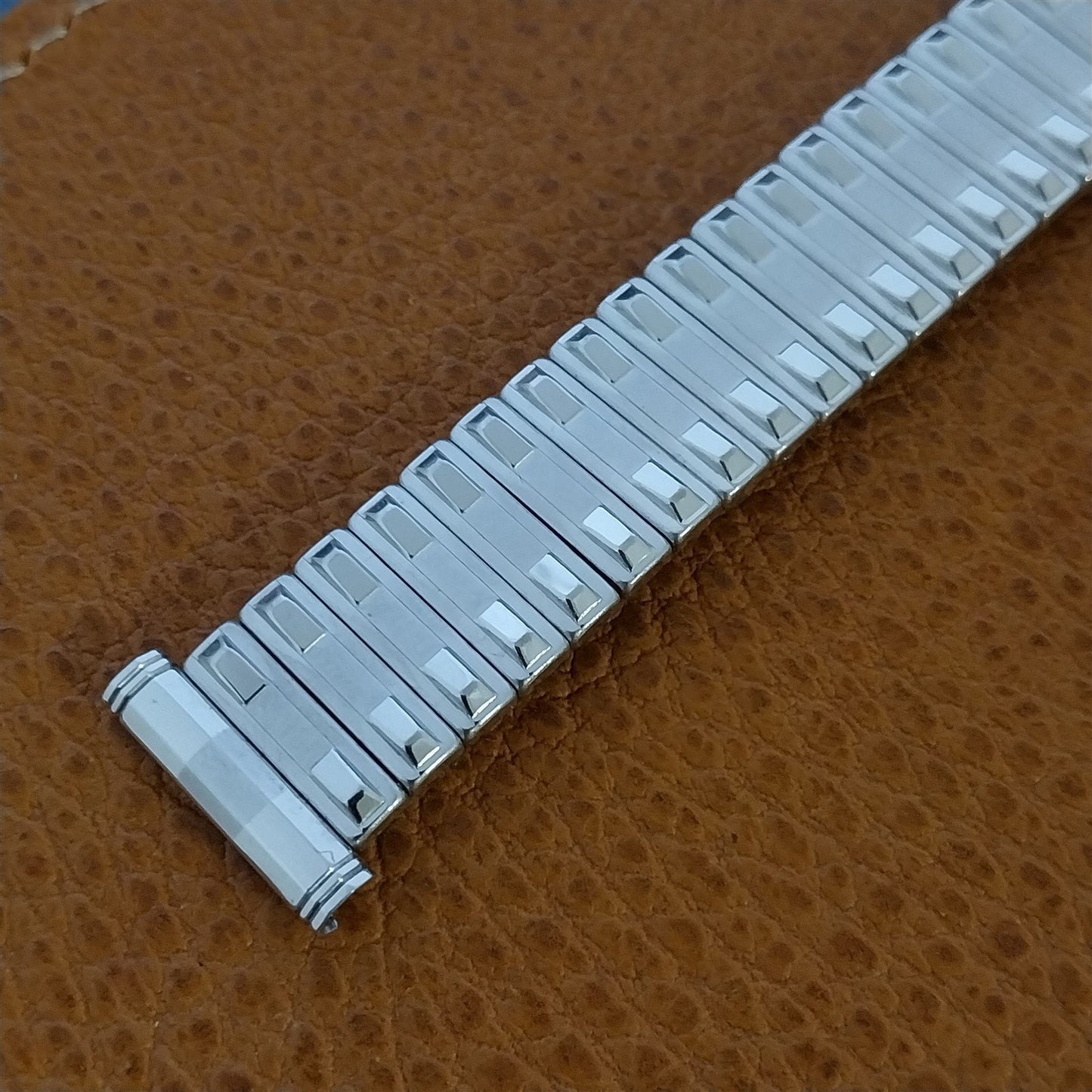 Vintage 19mm 18mm 16mm Kreisler White Gold-Filled mcm Unused 1960s Watch Band