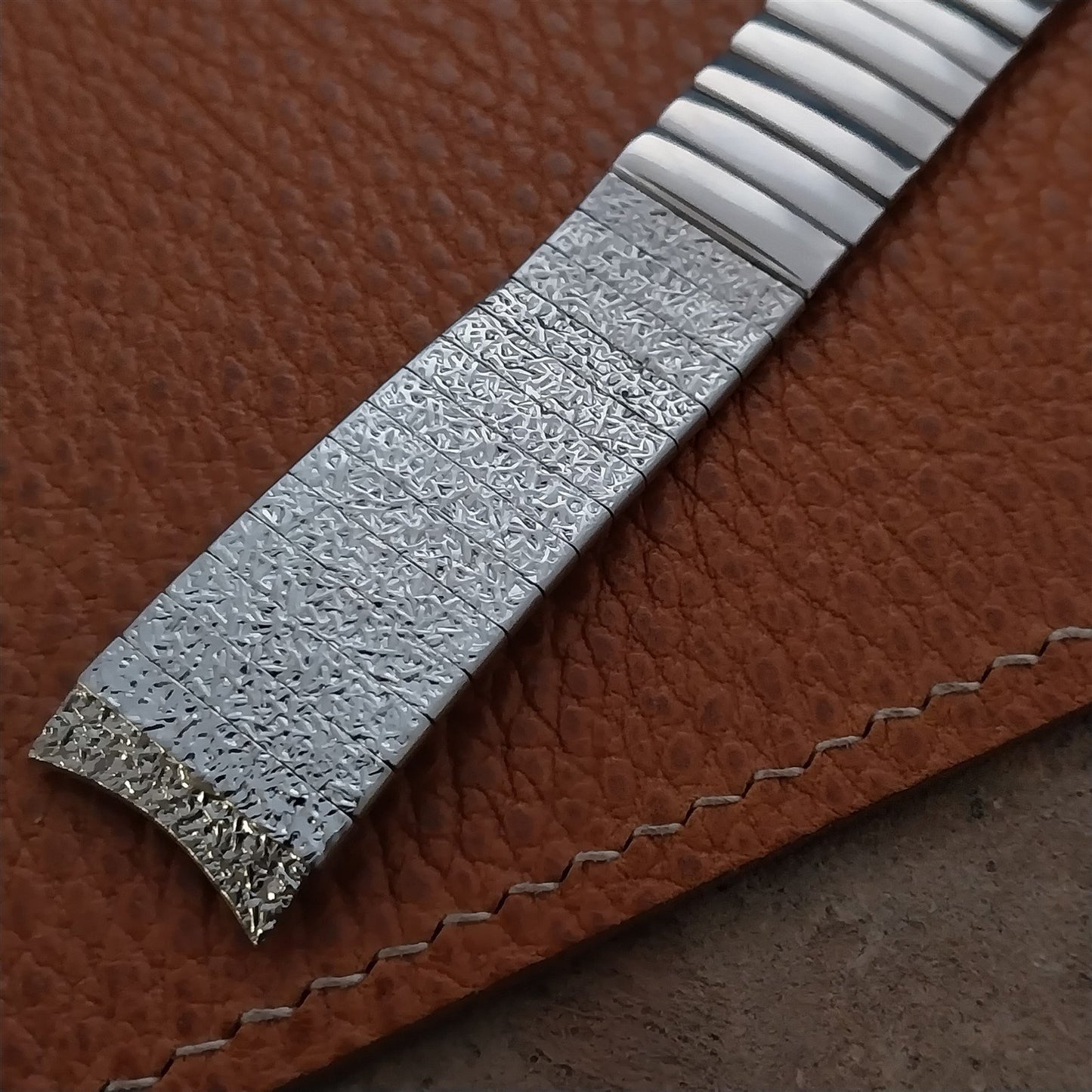 17.2mm 11/16 Stainless Steel Kreisler Stelux Unused 1960s Vintage Watch Band