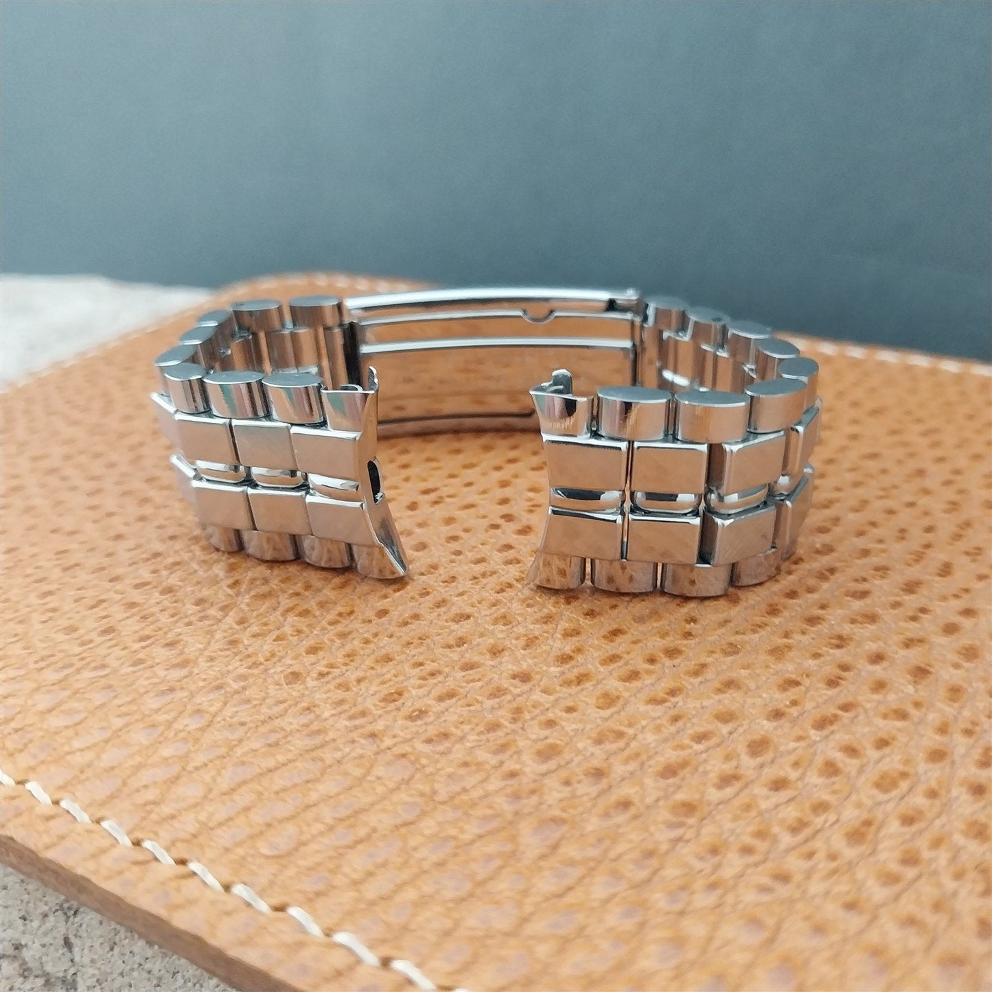 17.2mm JB Champion Stainless Steel Short Viceroy Unused Vintage Watch Band