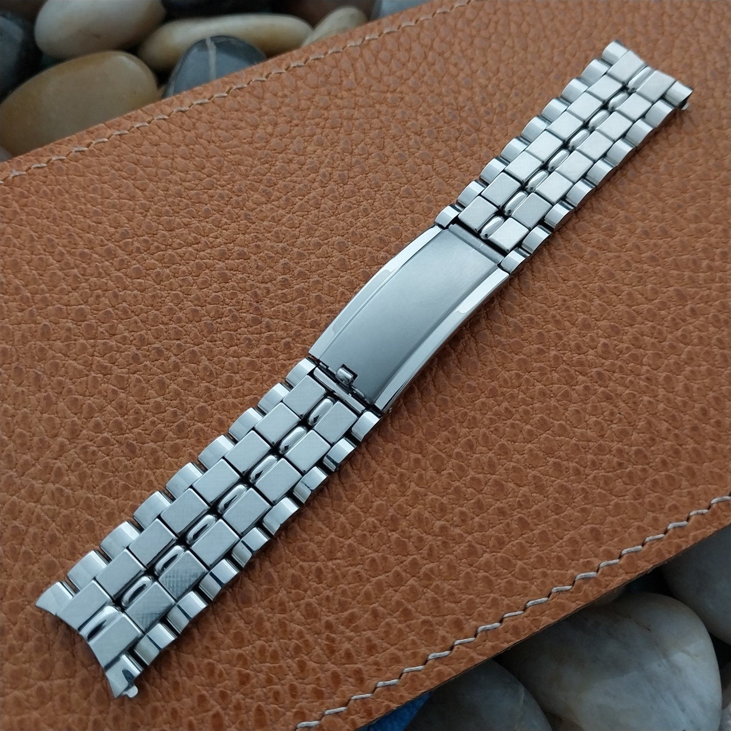 17.2mm JB Champion Stainless Steel Short Viceroy Unused Vintage Watch Band