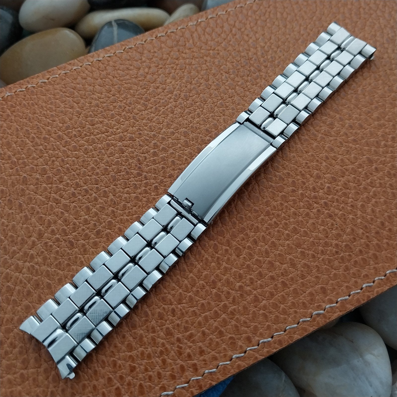 17.2mm JB Champion Stainless Steel Short Viceroy Unused Vintage Watch Band