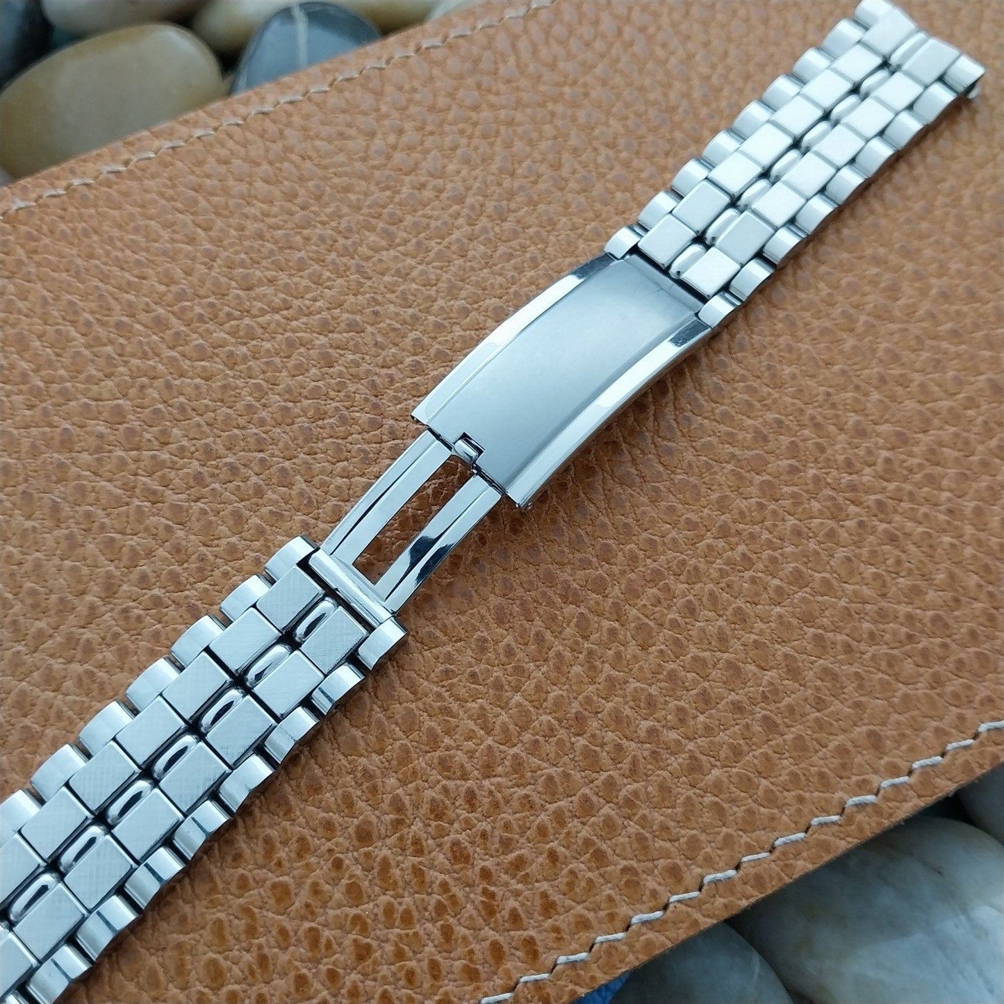17.2mm JB Champion Stainless Steel Short Viceroy Unused Vintage Watch Band