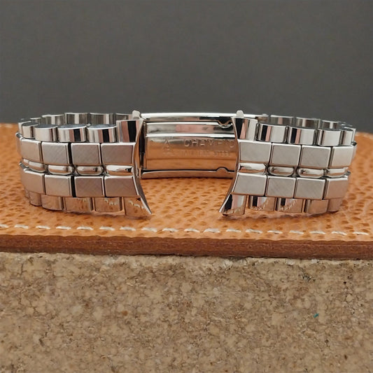 19mm JB Champion Stainless Steel Viceroy 1950s nos Vintage Watch Band
