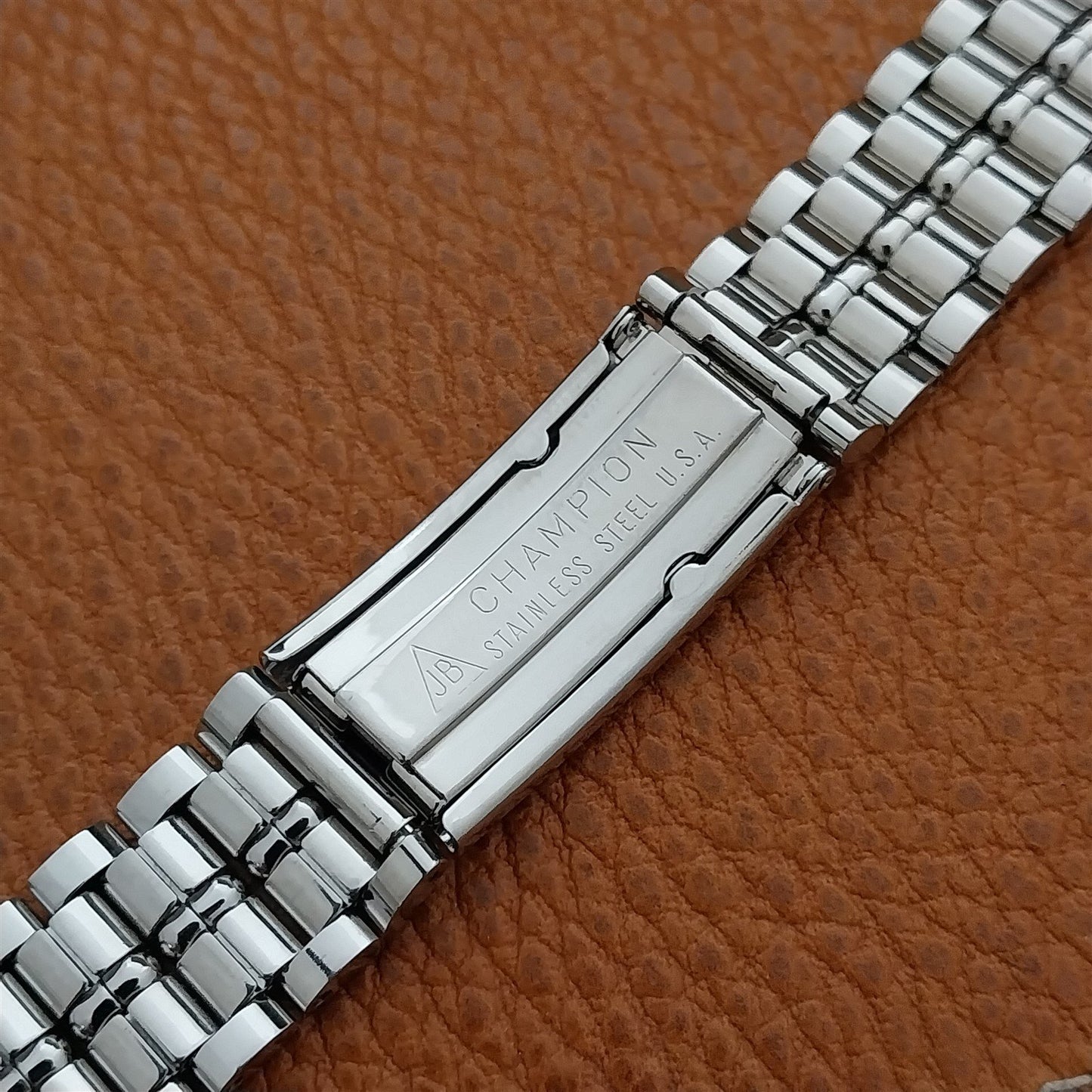 19mm JB Champion Stainless Steel Viceroy 1950s nos Vintage Watch Band