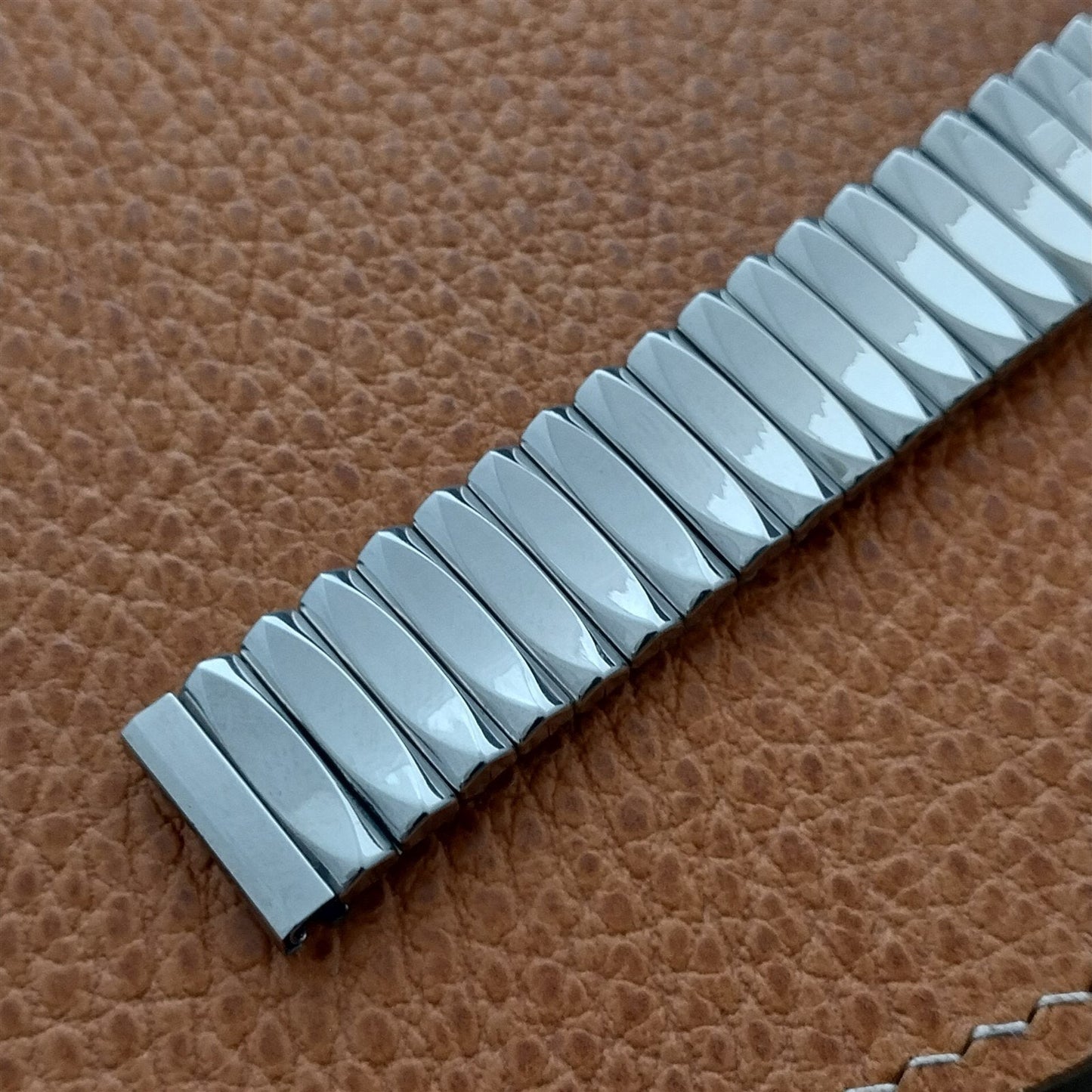 5/8" Baldwin Stainless Steel Expansion 1960s Vintage Watch Band