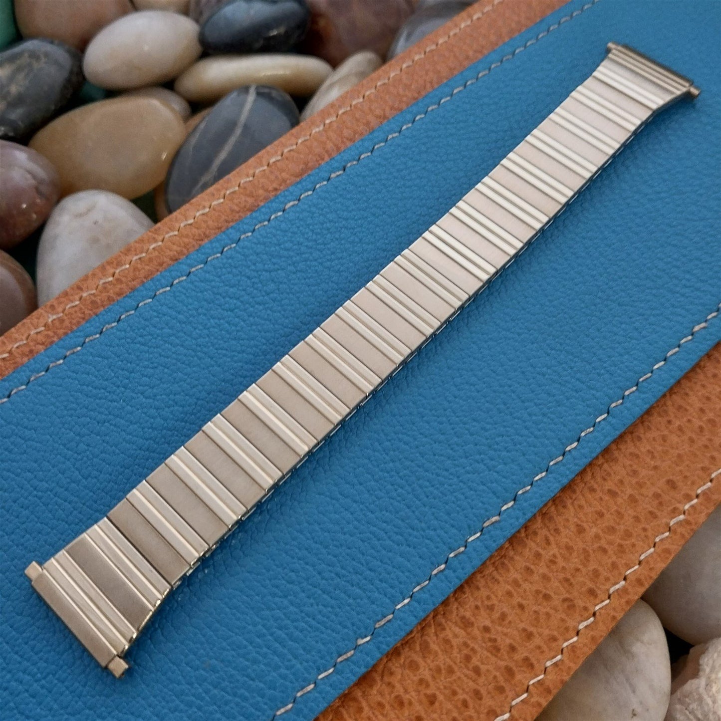 18mm 19mm 20mm 1970s 10k Yellow Gold RGP Speidel nos Vintage Watch band