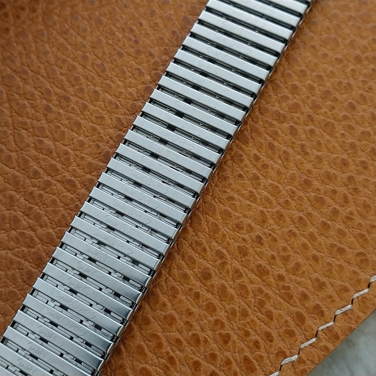 1970s Stainless Steel Expansion Speidel nos Vintage Watch Band 18mm 19mm 20mm