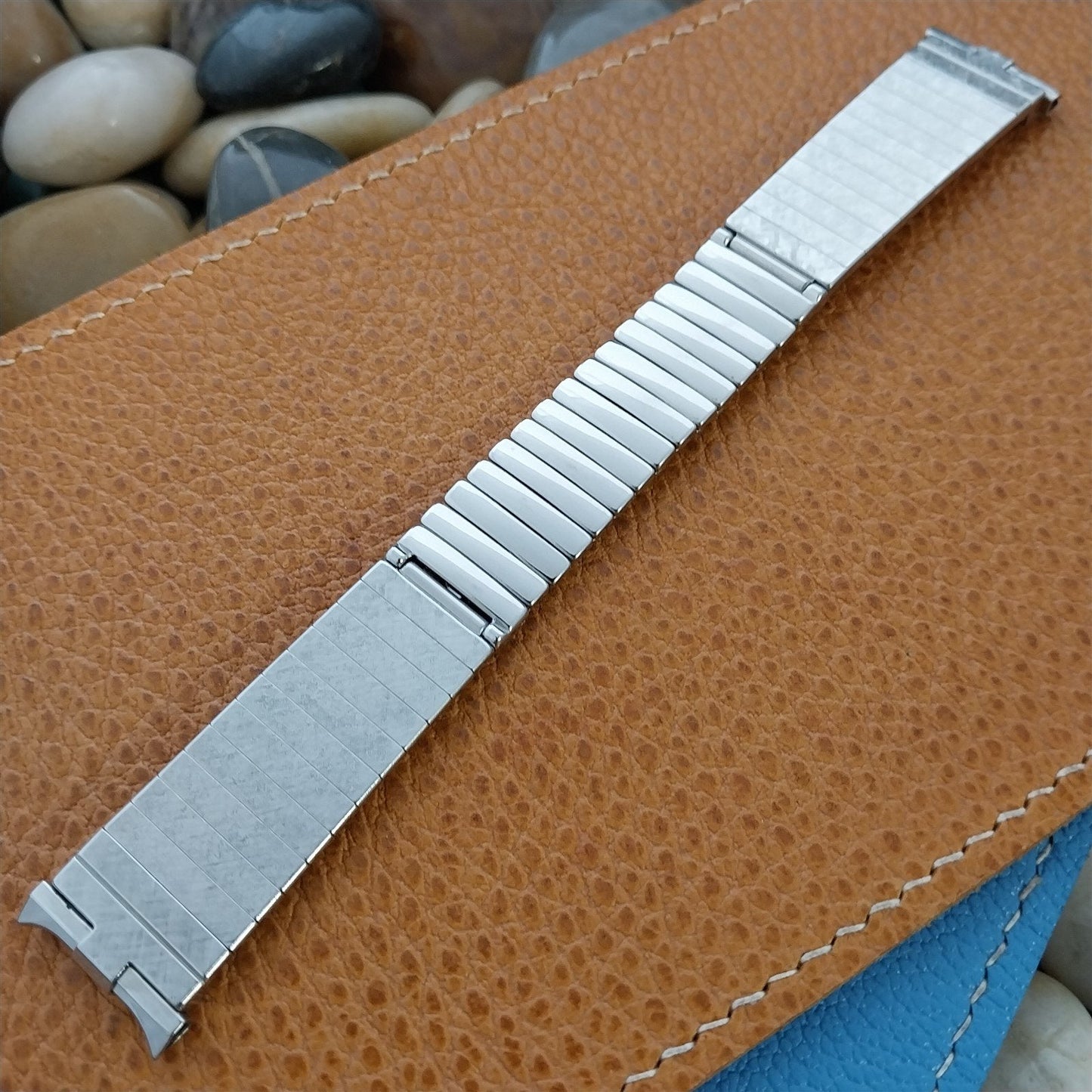 18mm 19mm JB Champion USA Stainless Steel MCM Unused 1960s Vintage Watch Band