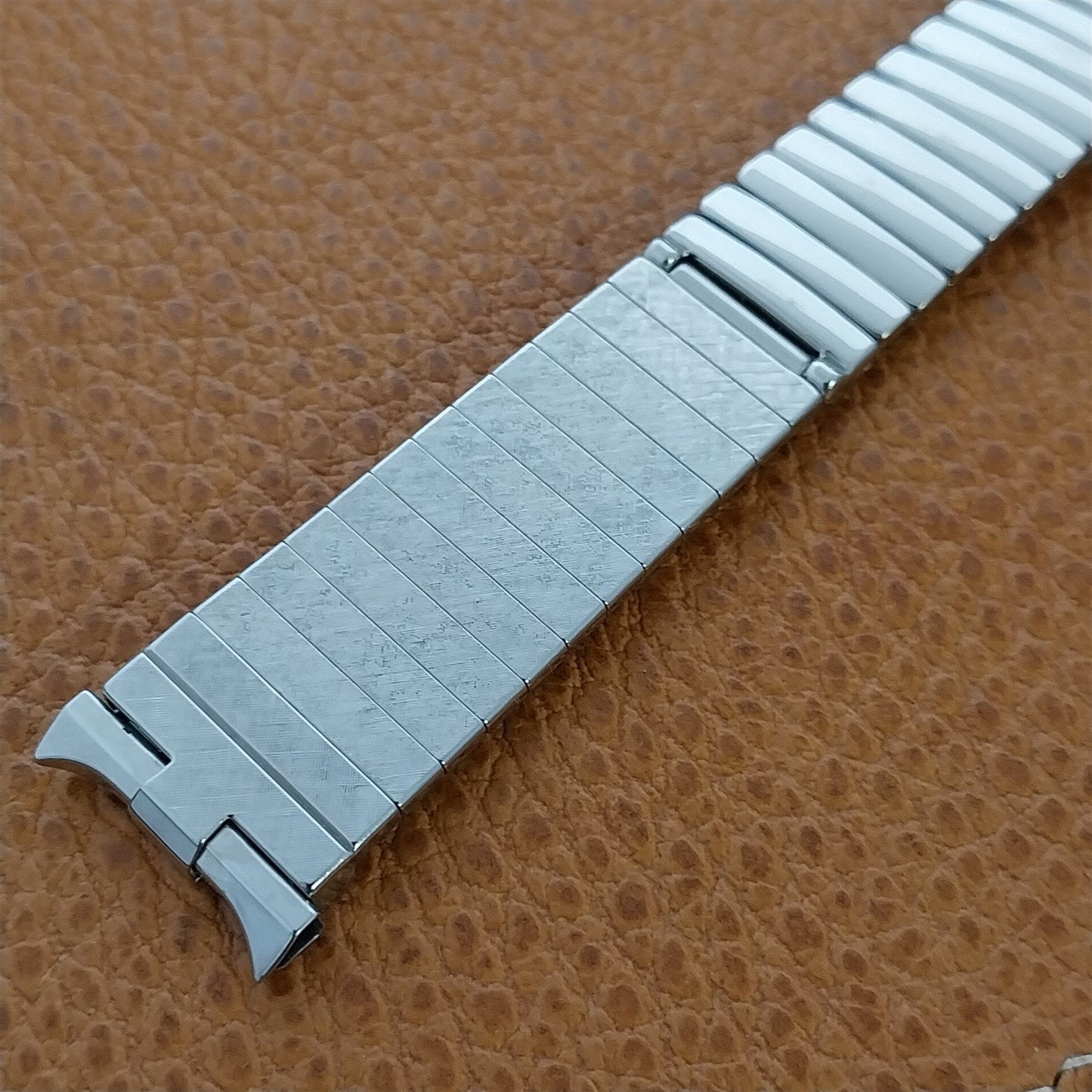 18mm 19mm JB Champion USA Stainless Steel MCM Unused 1960s Vintage Watch Band