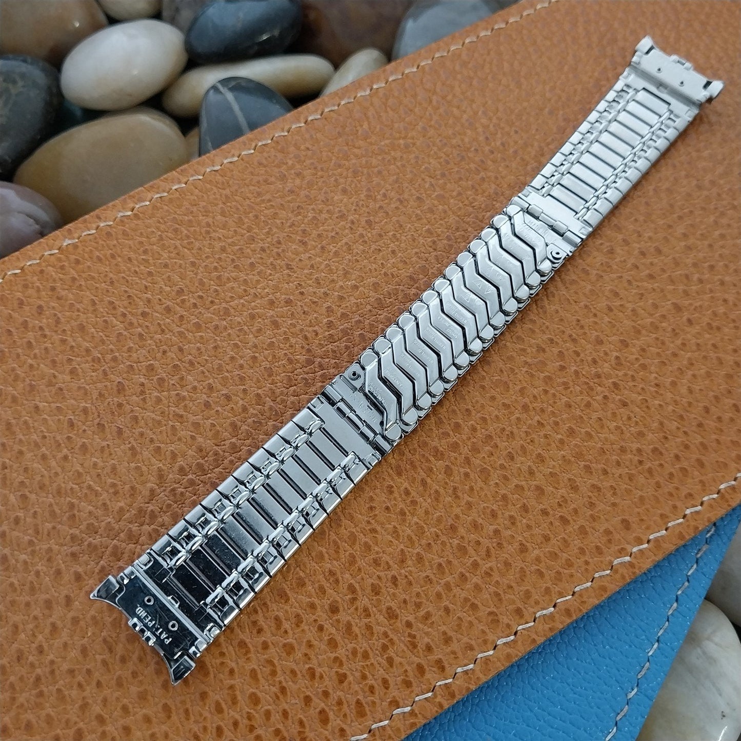 18mm 19mm JB Champion USA Stainless Steel MCM Unused 1960s Vintage Watch Band