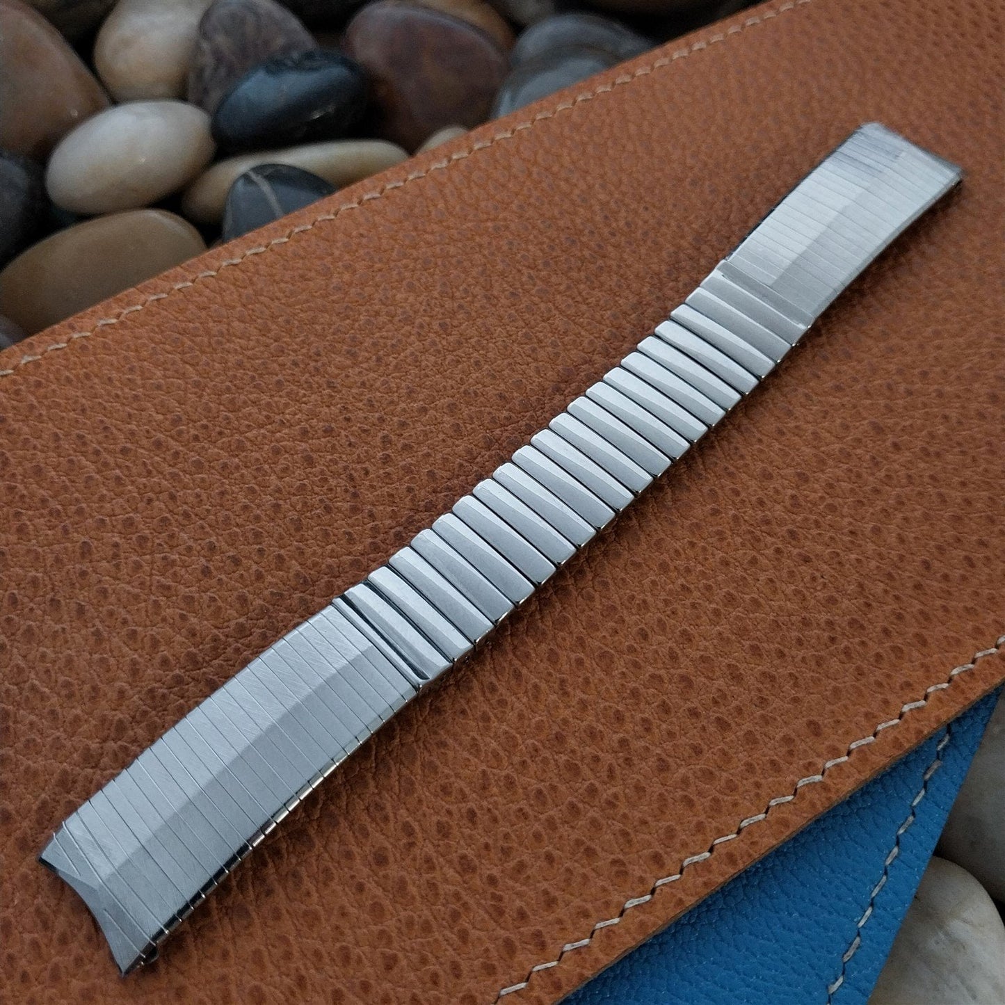 17.2mm Stainless Steel Expansion JB Champion nos 1960s Vintage Watch Band