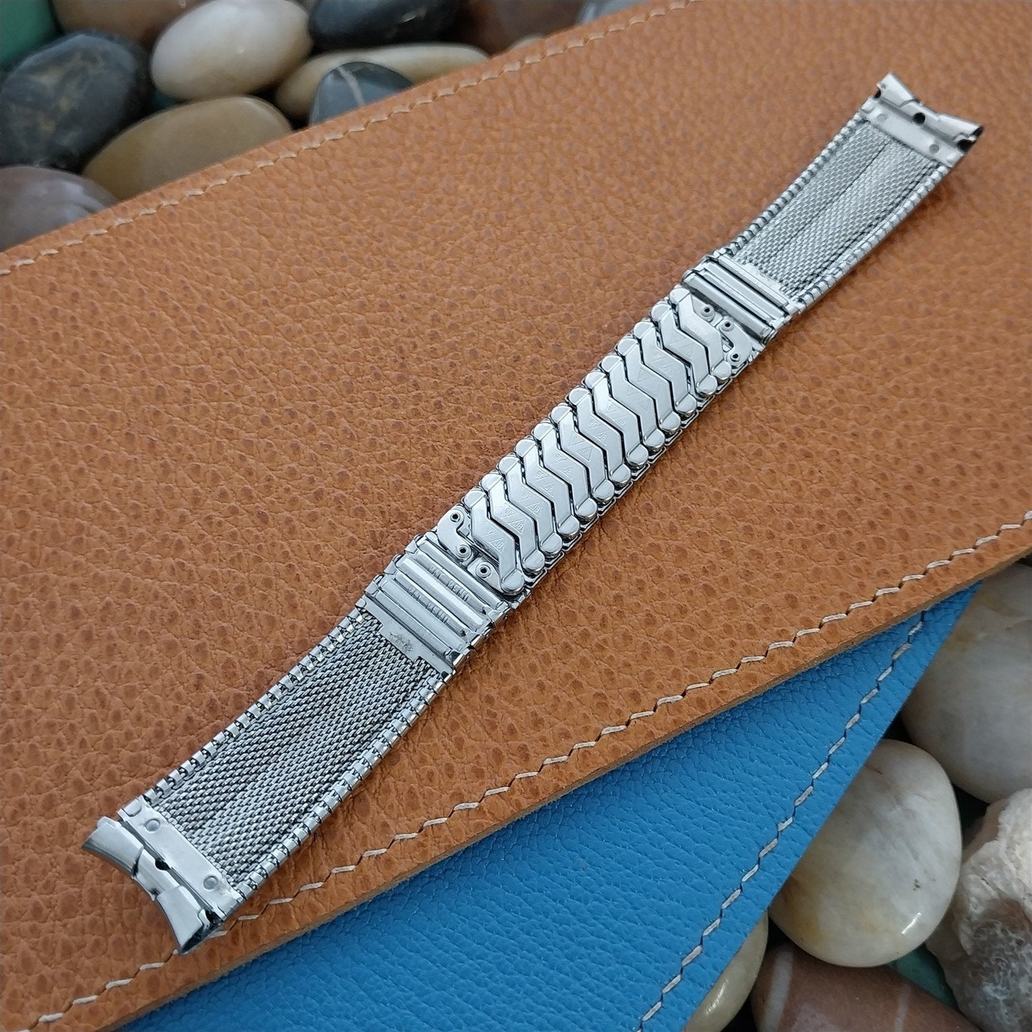 17.2mm Stainless Steel Expansion JB Champion nos 1960s Vintage Watch Band