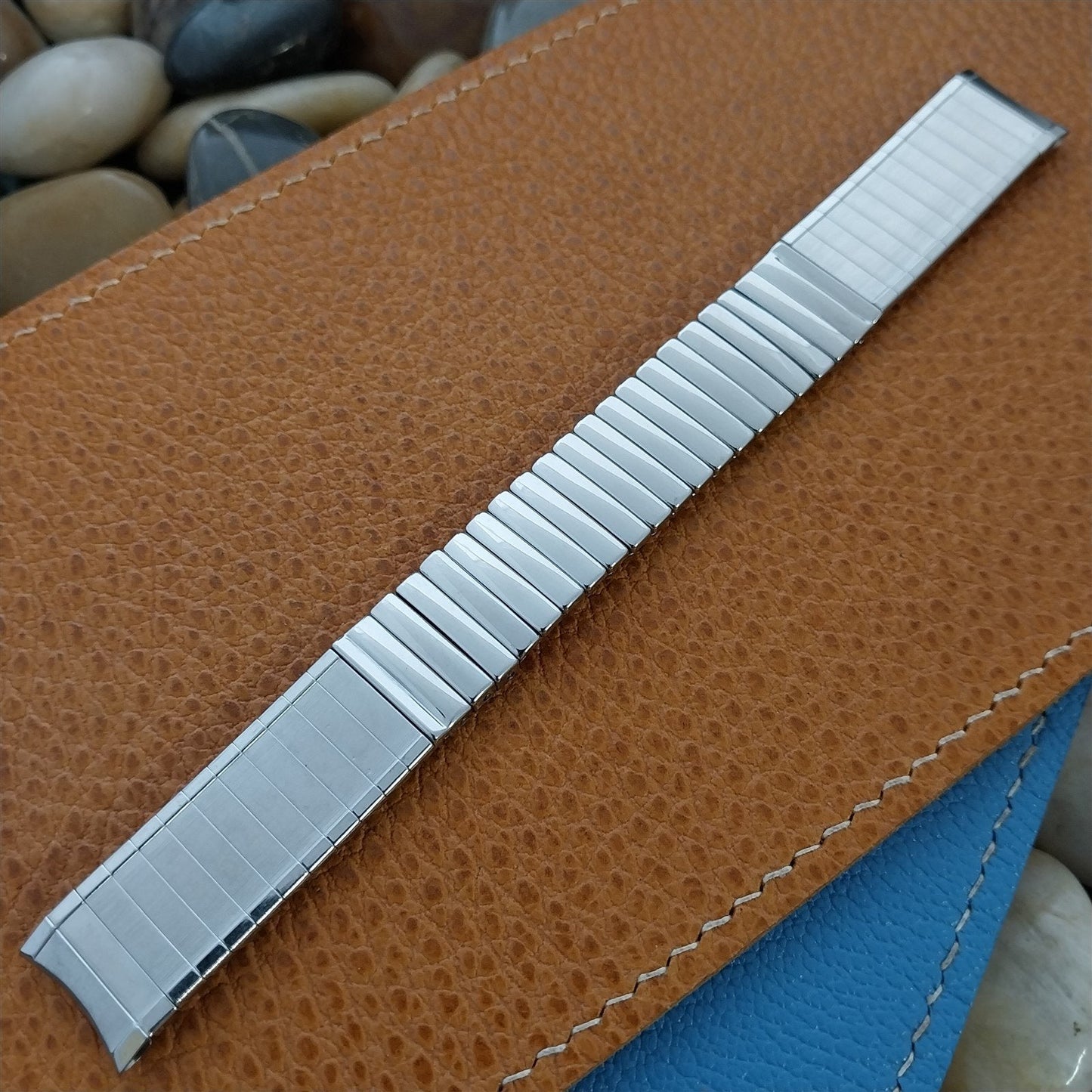 16mm 5/8" JB Champion USA Stainless Steel nos Classic 1960s Vintage Watch Band