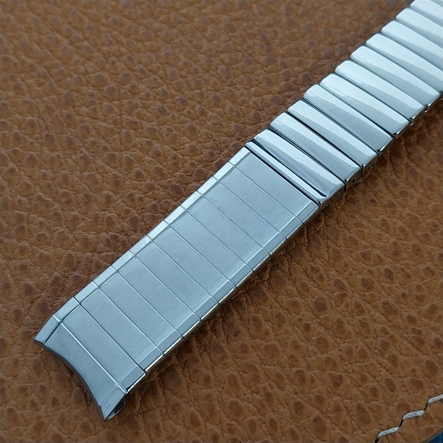 16mm 5/8" JB Champion USA Stainless Steel nos Classic 1960s Vintage Watch Band