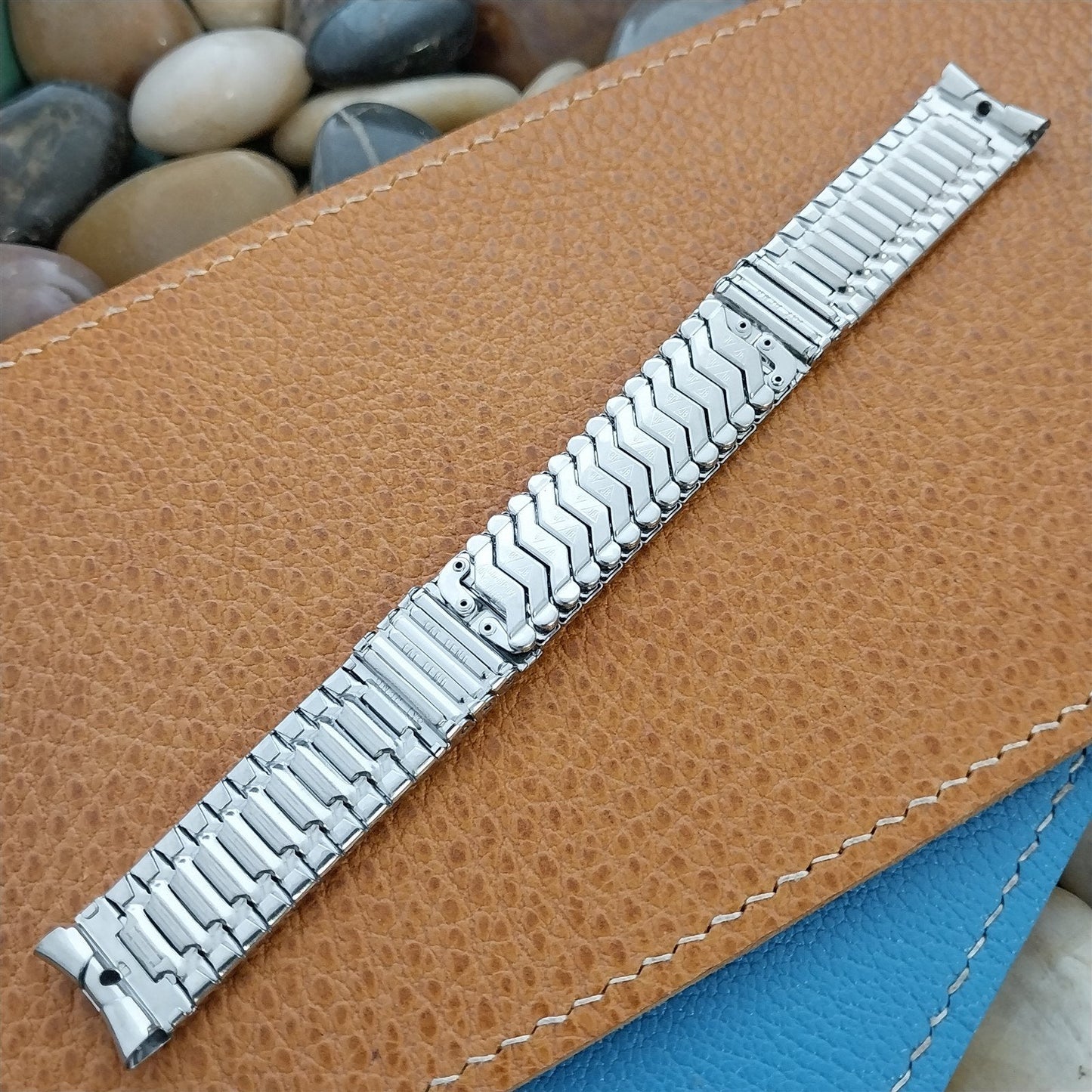 16mm 5/8" JB Champion USA Stainless Steel nos Classic 1960s Vintage Watch Band