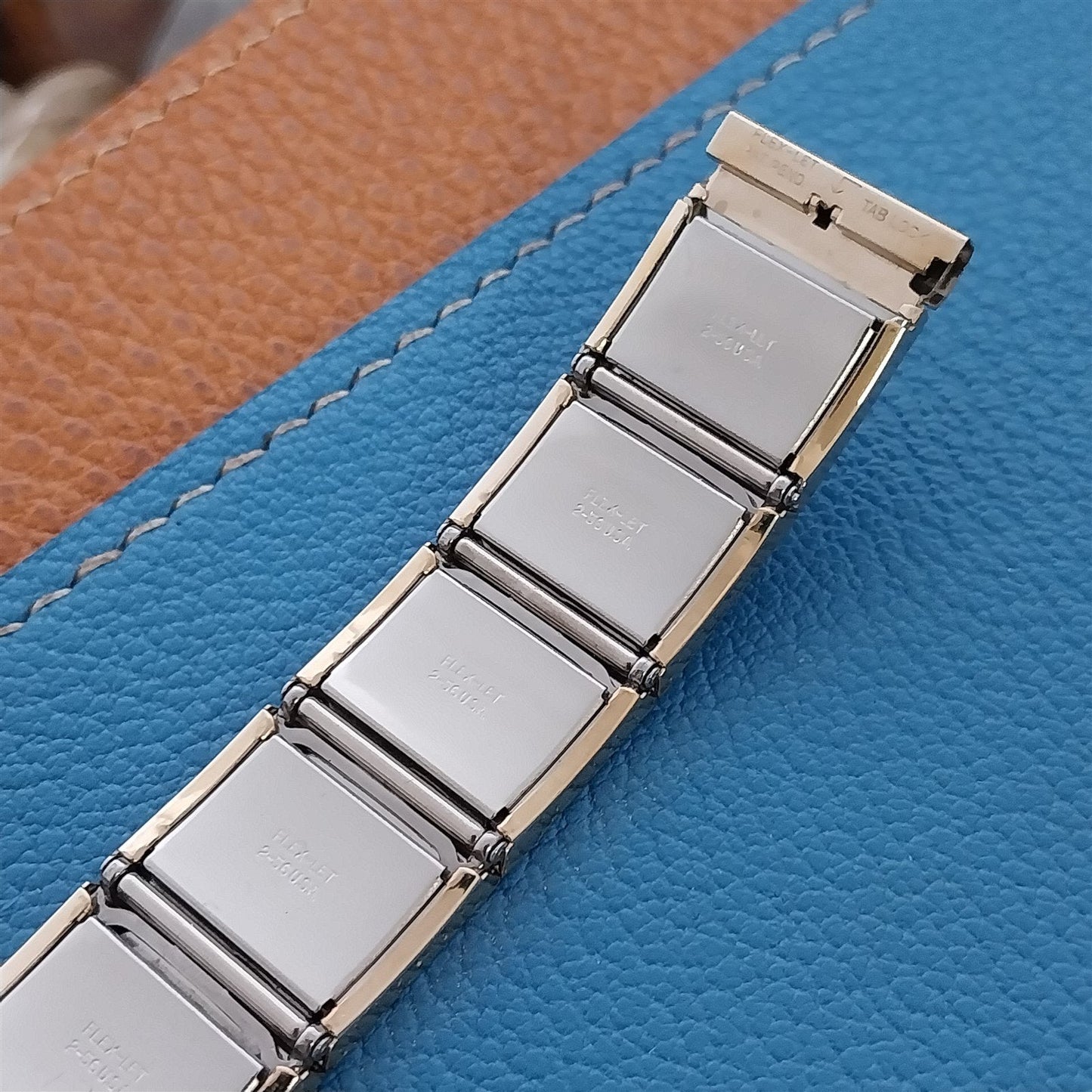 1956 10k Gold-Filled Flex-Let Beau Brummel 17.2m nos Vintage Watch Band