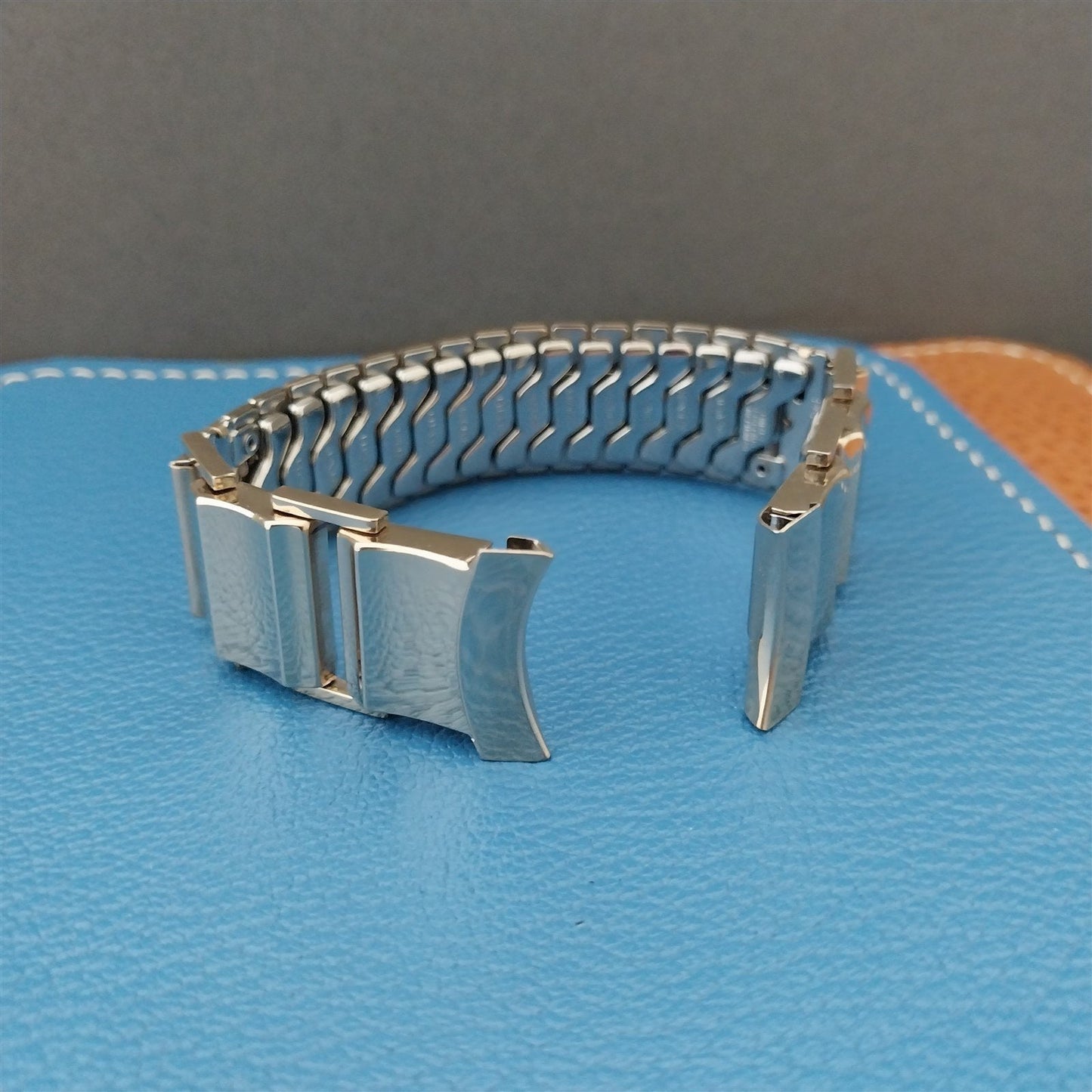 19mm 18mm 1955 Flex-Let Executive 10k Yellow Gold Filled Vintage Watch Band