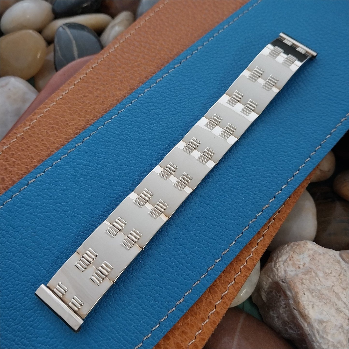 1956 Flex-Let Beau Moderne Hamilton Gramercy Unused nos Vintage Watch Band