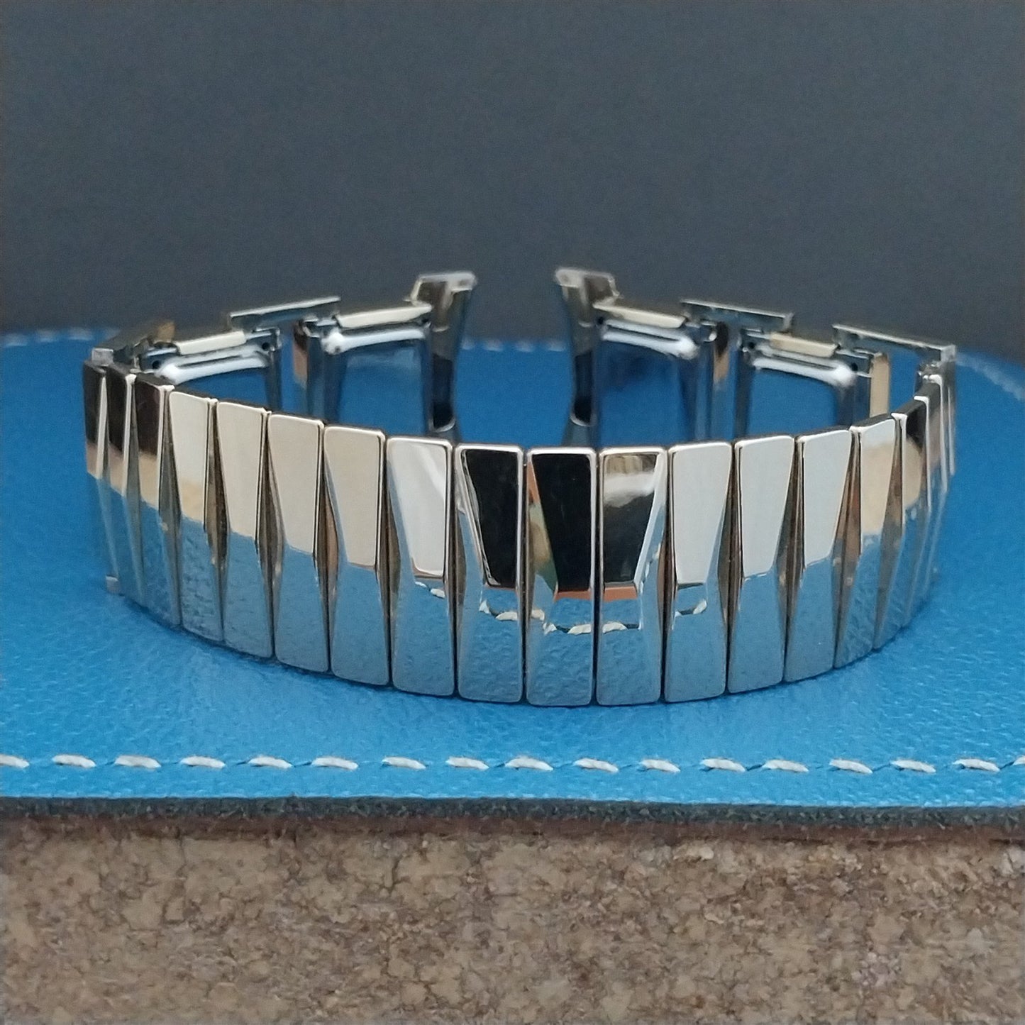 1955 Flex-Let Director 10k Yellow Gold-Fill Expansion Unused Vintage Watch Band