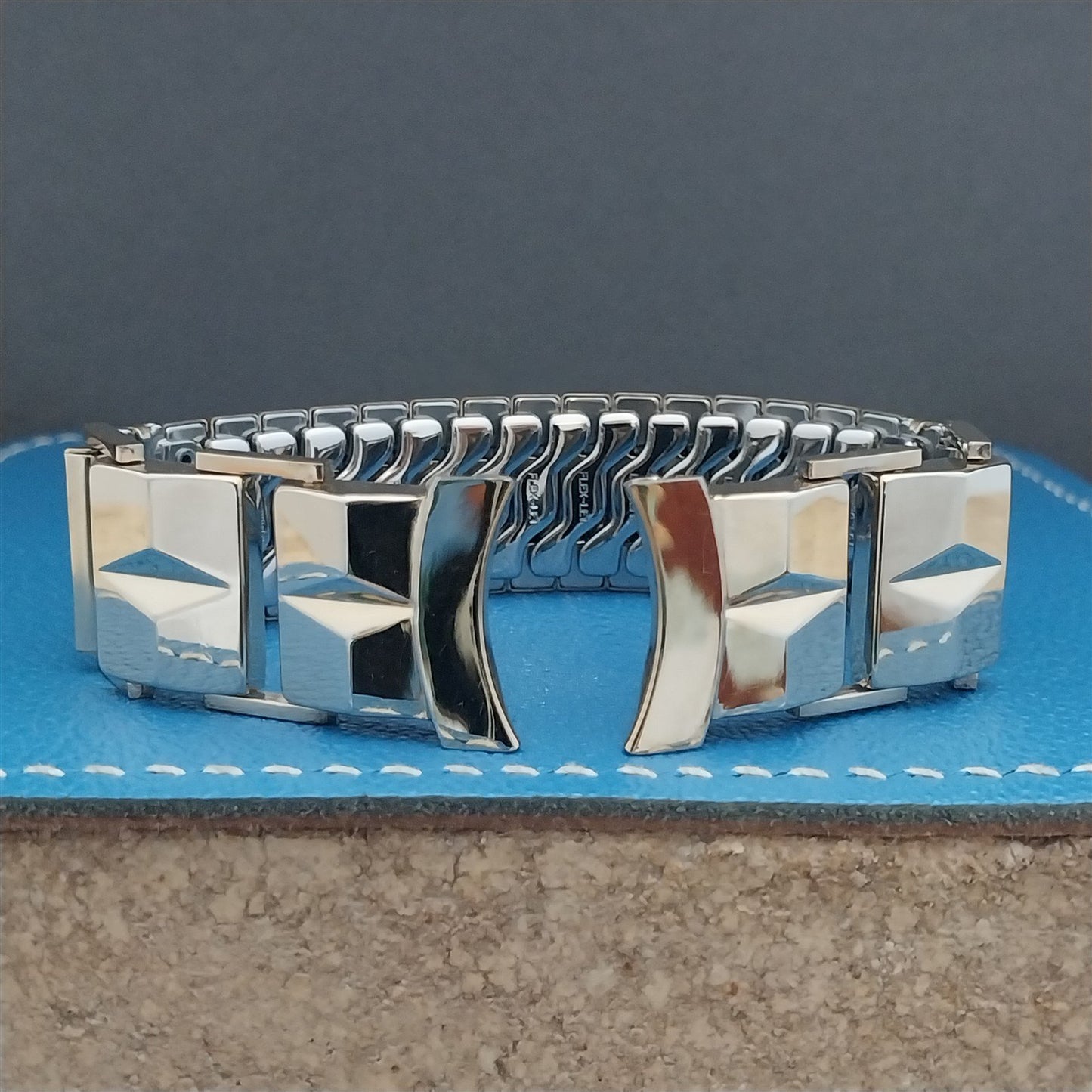 1955 Flex-Let Director 10k Yellow Gold-Fill Expansion Unused Vintage Watch Band