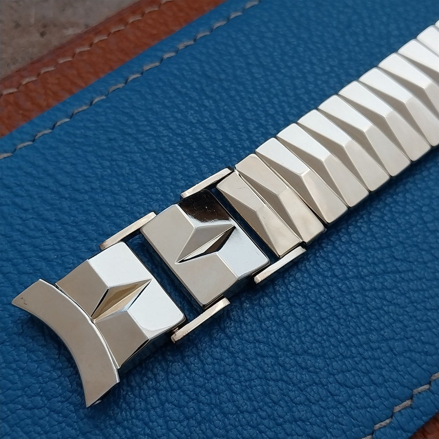 1955 Flex-Let Director 10k Yellow Gold-Fill Expansion Unused Vintage Watch Band
