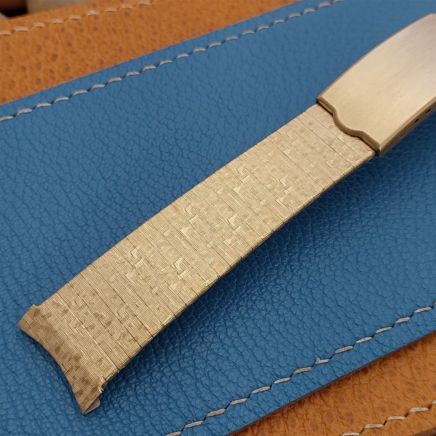 19mm 18mm Speidel Gold-Filled Man of The World Classic 1960s Vintage Watch Band