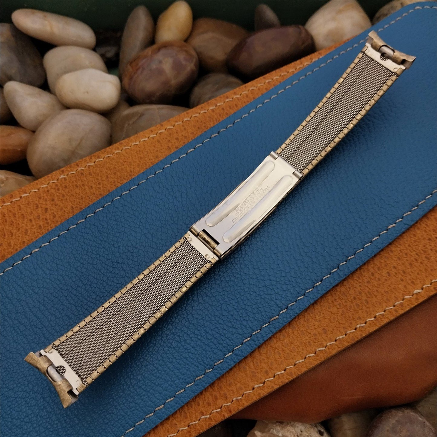 19mm 18mm Speidel Gold-Filled Man of The World Classic 1960s Vintage Watch Band