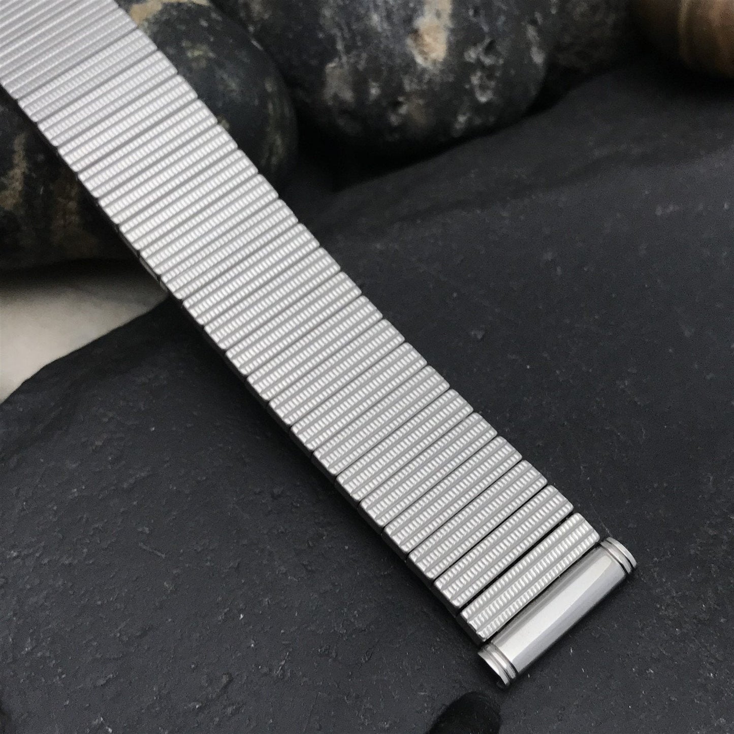 19mm 18mm 1960s Kreisler Short Stainless DuraFlex nos Unused Vintage Watch Band