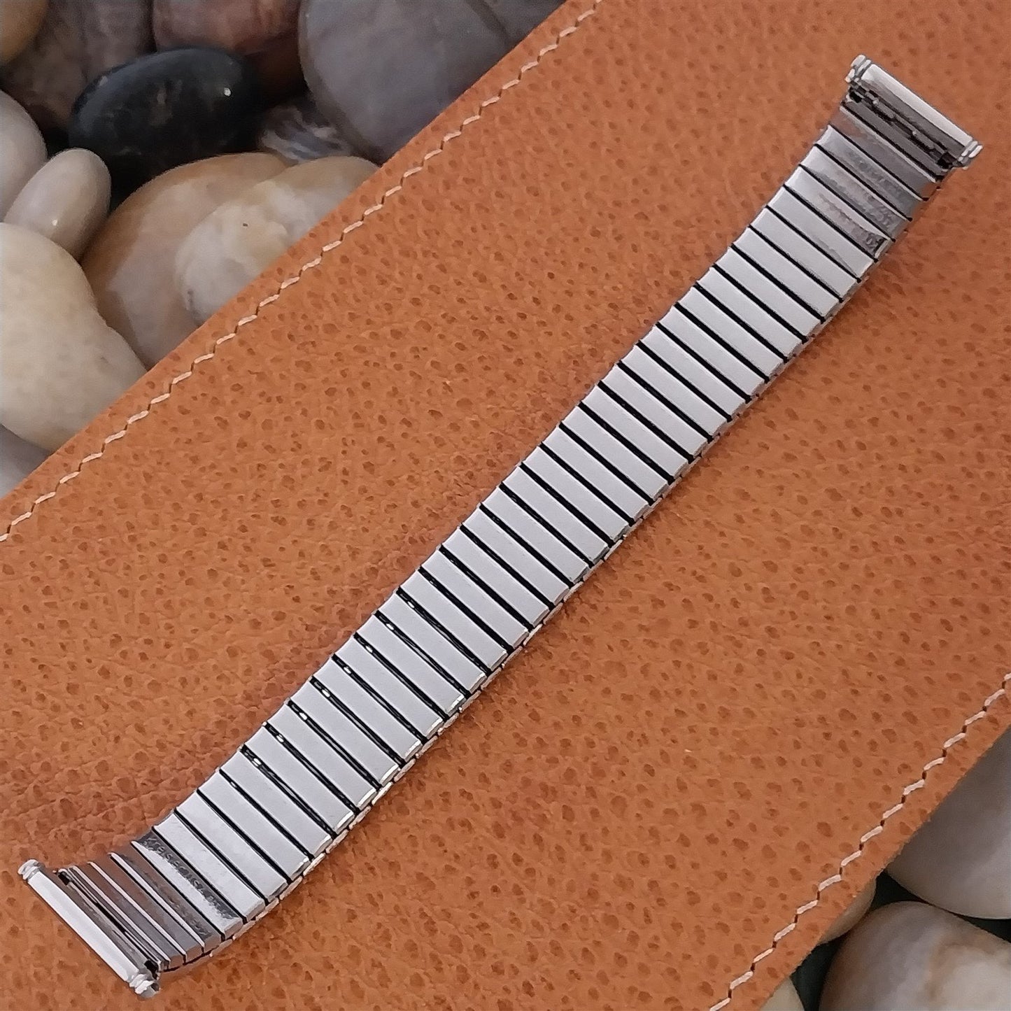 Kreisler USA 19mm Stainless Steel DuraFlex 1960s nos Vintage Watch Band