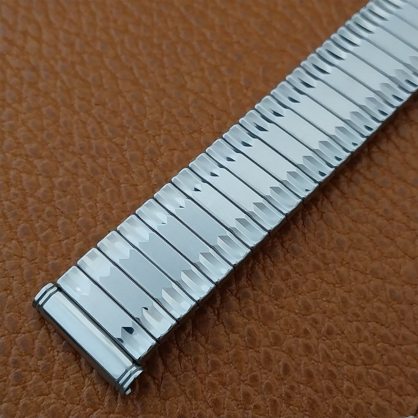 Kreisler USA 19mm Stainless Steel DuraFlex 1960s nos Vintage Watch Band