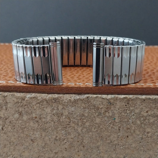 Kreisler USA 19mm Stainless Steel DuraFlex 1960s nos Vintage Watch Band