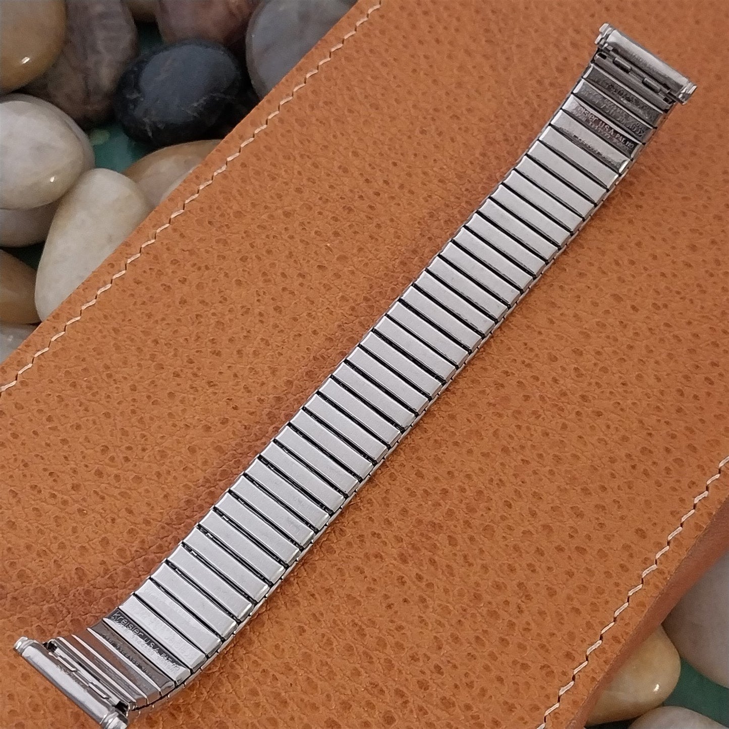 Kreisler USA 19mm Stainless Steel DuraFlex 1960s nos Vintage Watch Band