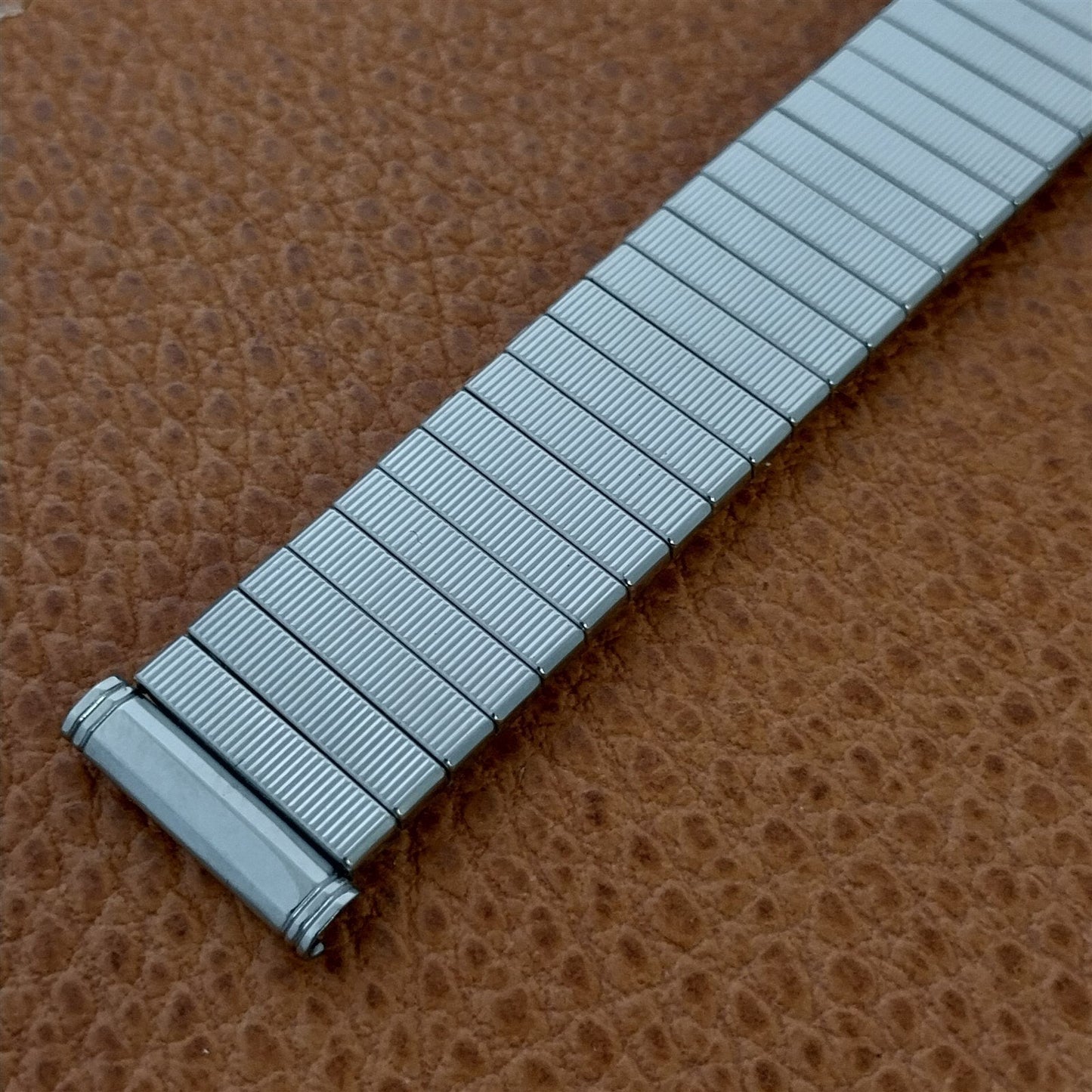 18mm 19mm Kreisler USA Stainless Steel DuraFlex 1960s Unused Vintage Watch Band