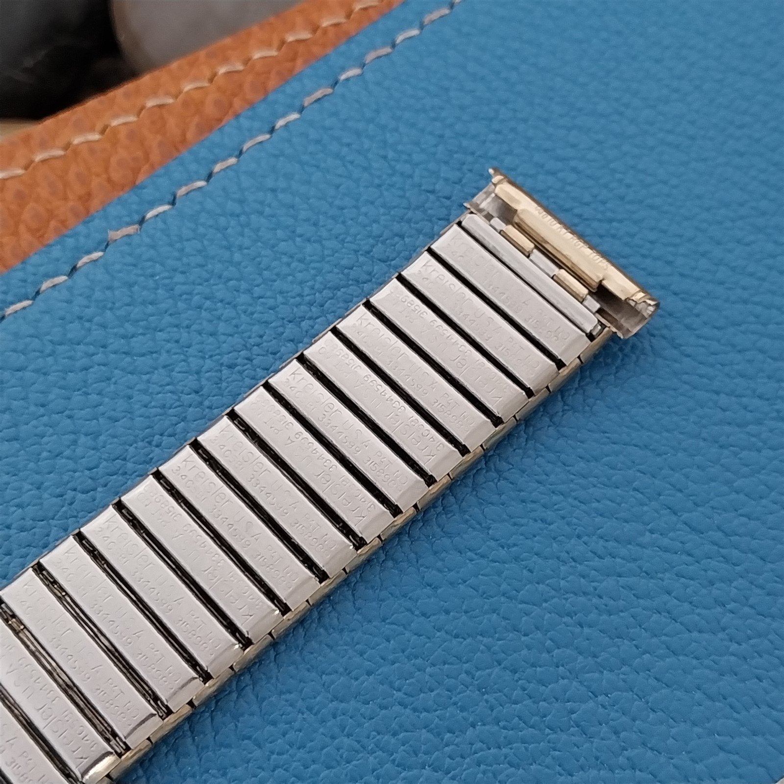 19mm 18mm Kreisler 10k Yellow Gold-Filled Unused 1960s Vintage Watch Band