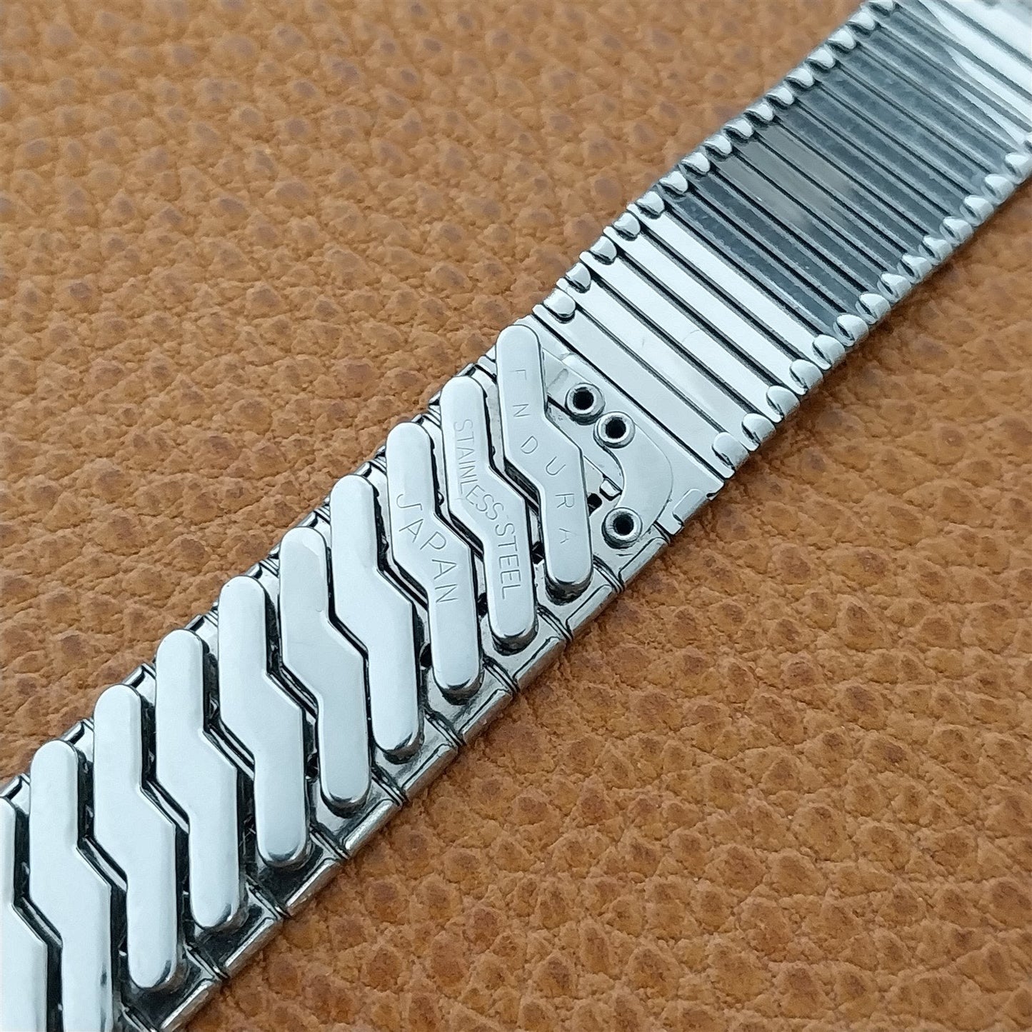 5/8" Endura Japan Stainless Steel nos Unused 1960s Vintage Watch Band