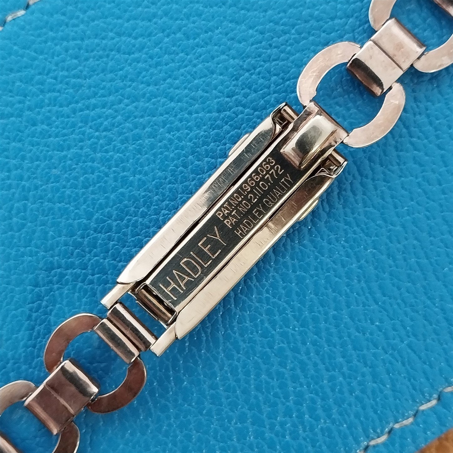 Classic Rose Gold-Filled Hadley Elgin Long 1940s nos Vintage Watch Band