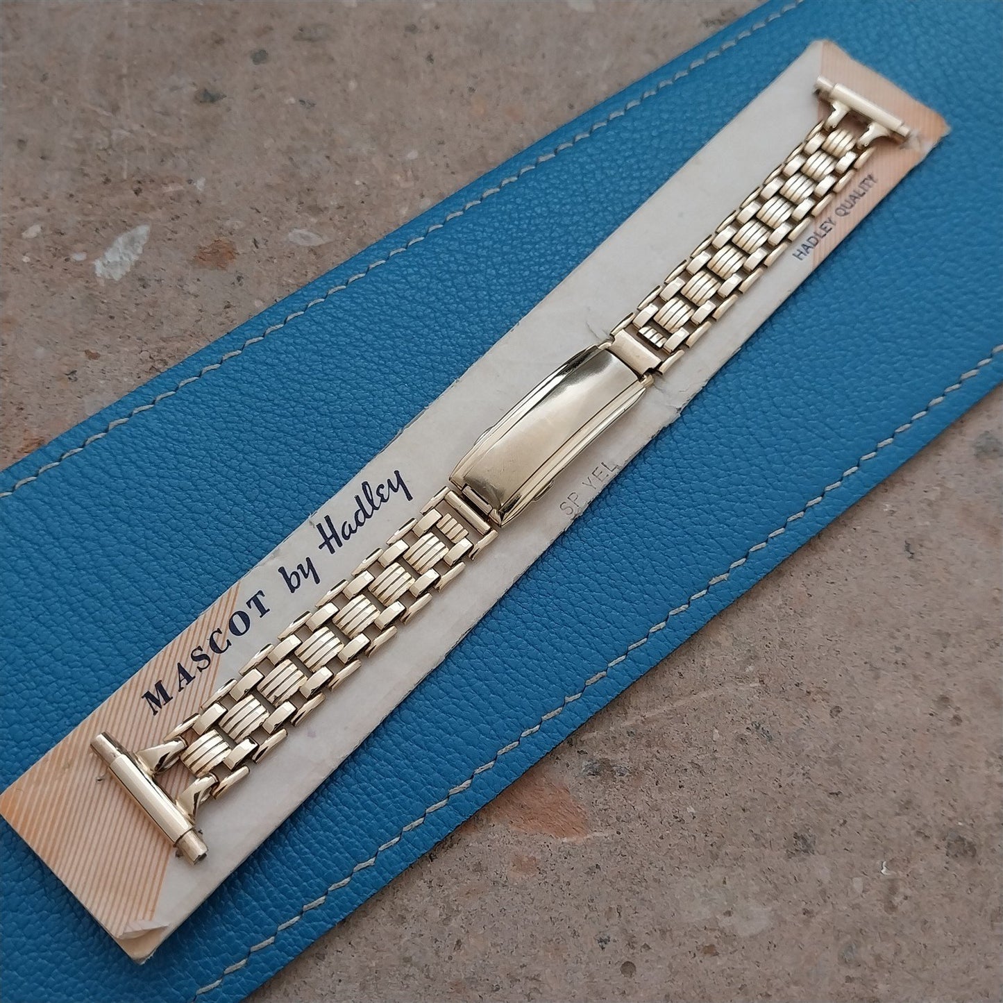 16mm 17mm 18mm Gold-Filled Mascot Hadley Elgin 1940s Vintage Watch Band