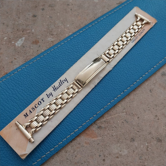 16mm 17mm 18mm Gold-Filled Mascot Hadley Elgin 1940s Vintage Watch Band