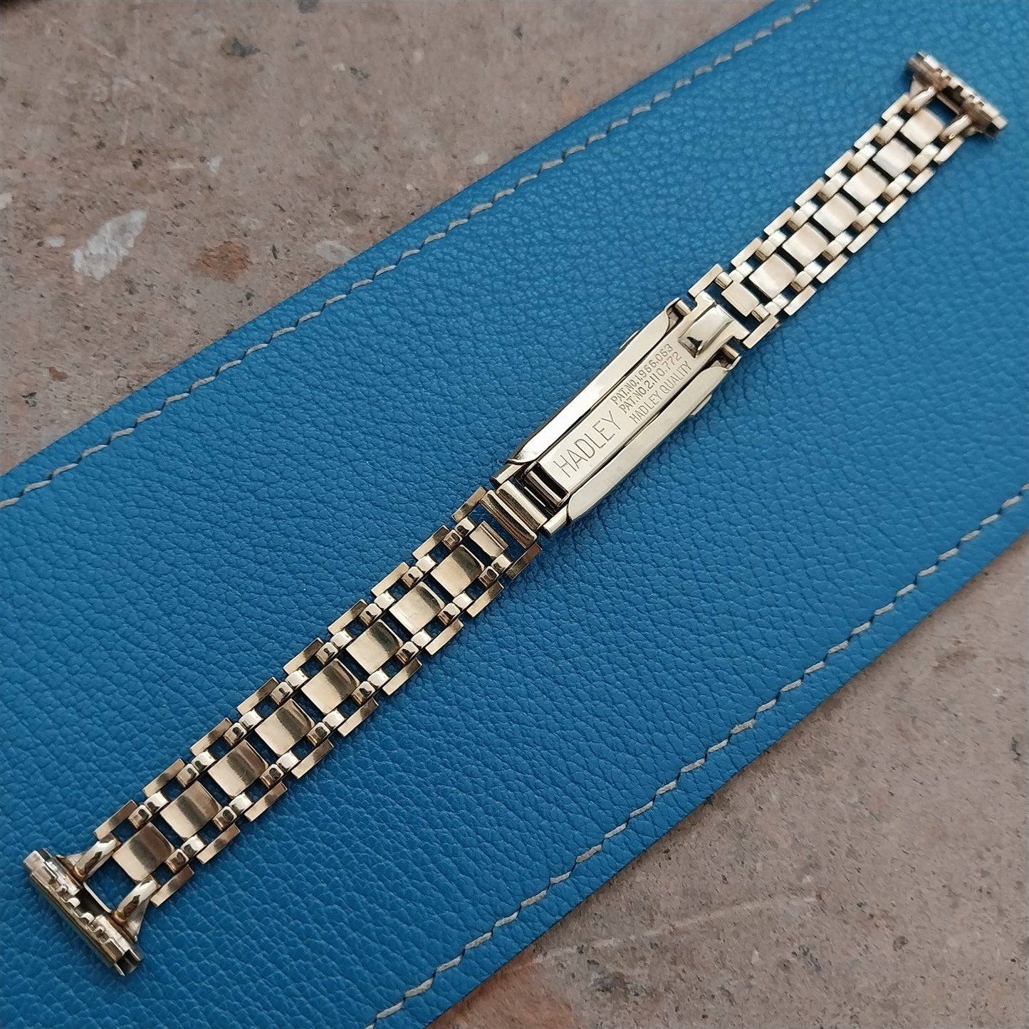 16mm 17mm 18mm Gold-Filled Mascot Hadley Elgin 1940s Vintage Watch Band