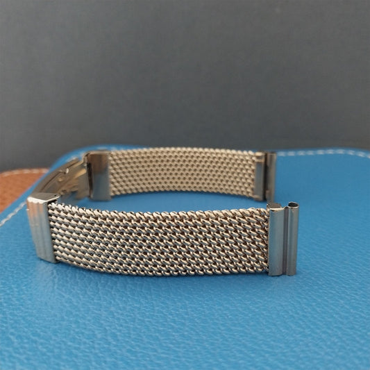 5/8" JB Champion 1940s 12K Yellow Gold-Filled Mesh Unused Vintage Watch Band