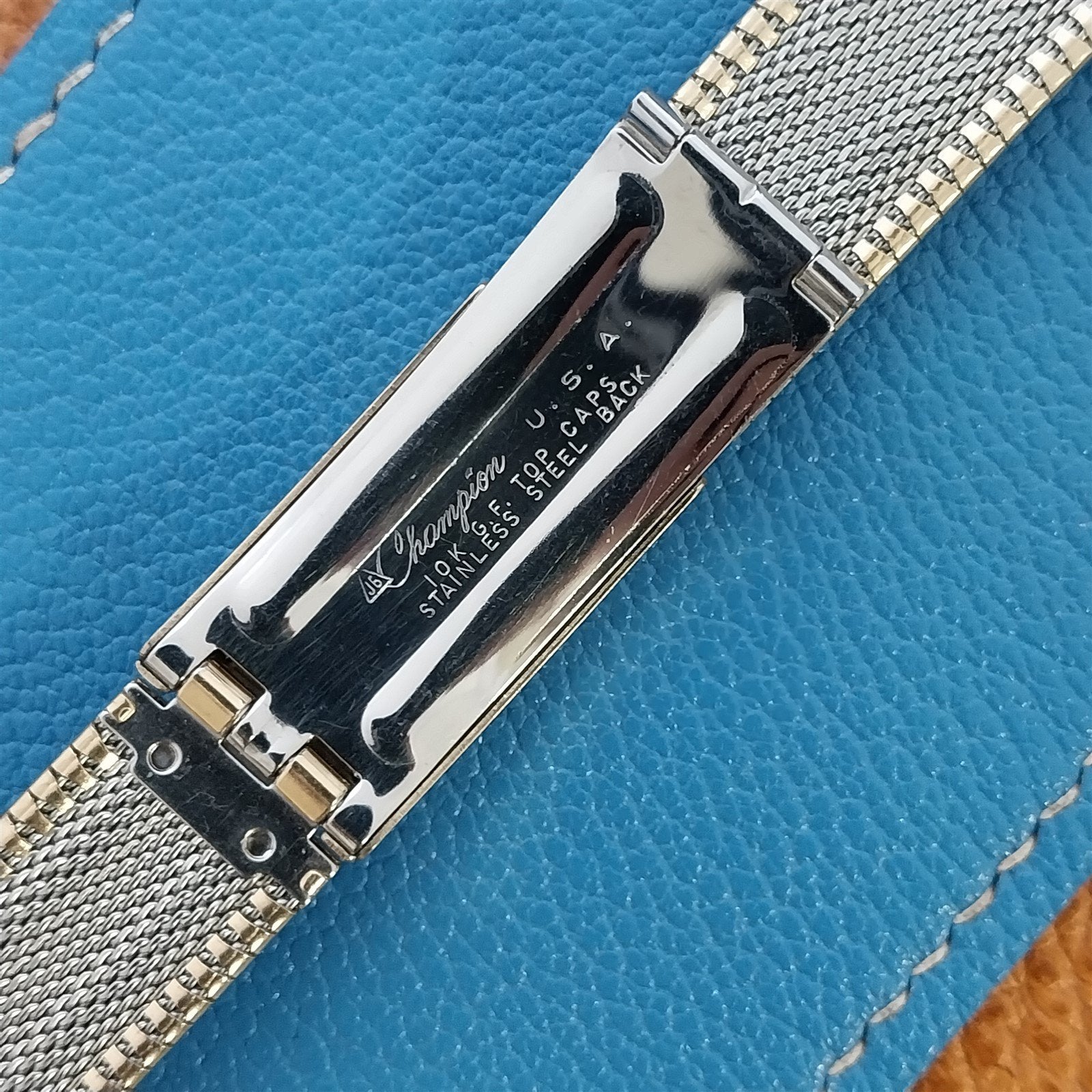 19mm JB Champion USA Made Gold-Filled nos 1960s Vintage Watch Band