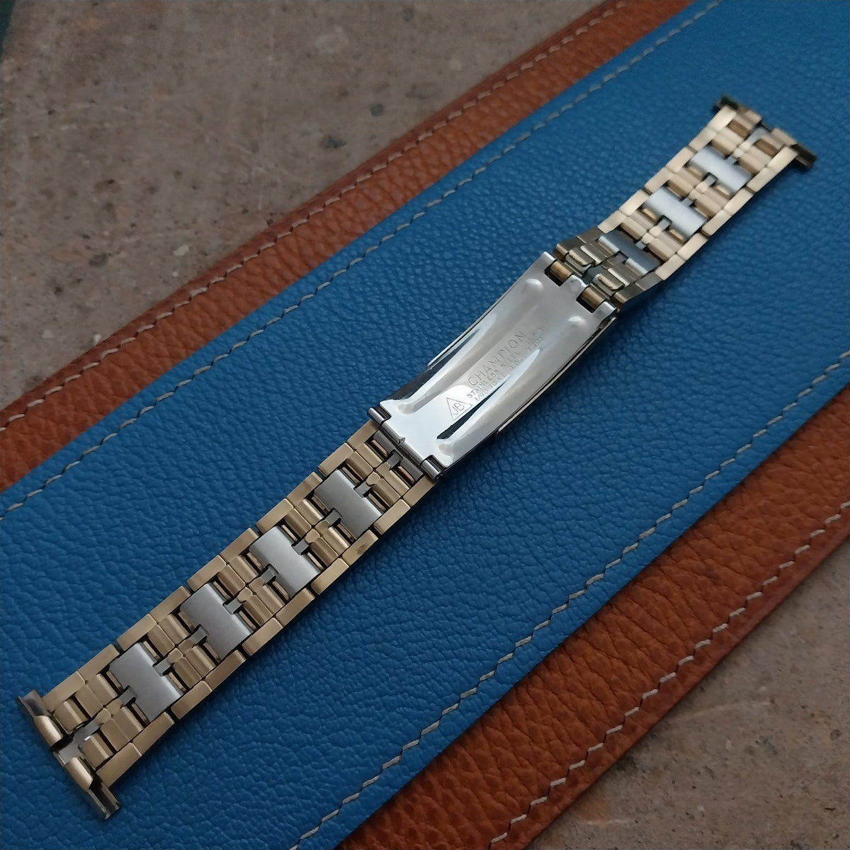 22mm 20mm 18mm JB Champion RGP H-Link 1970s nos Vintage Watch Band