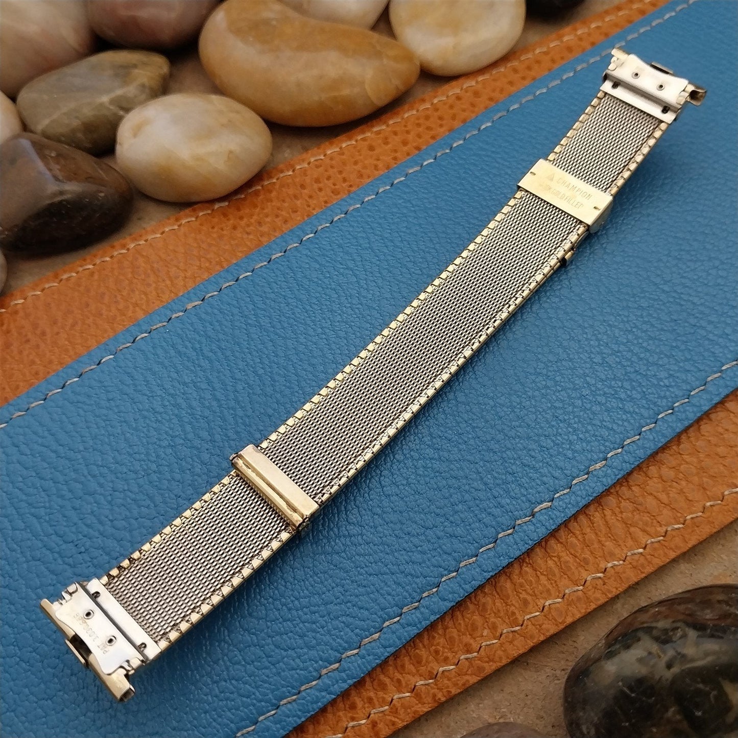 19mm 18mm JB Champion Classic 10k Gold-Filled Komfit Unused Vintage Watch Band