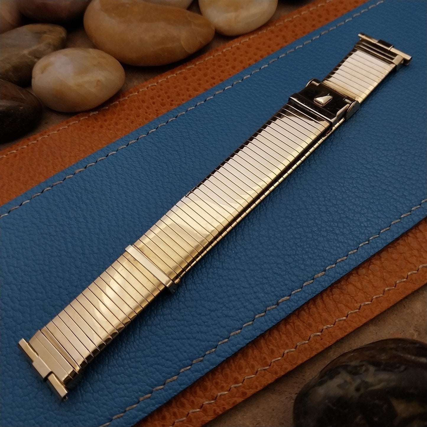 19mm 18mm JB Champion Classic 10k Gold-Filled Komfit Unused Vintage Watch Band