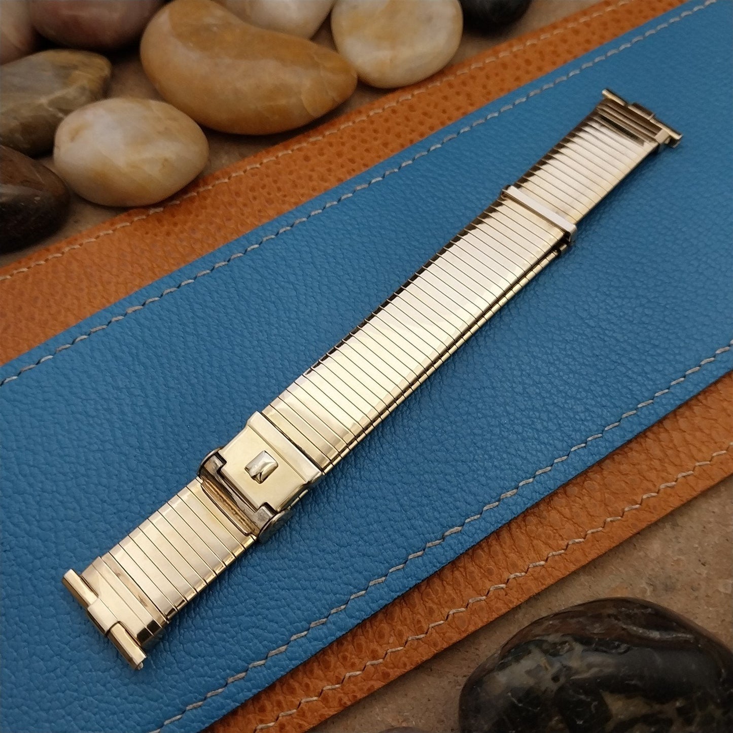 19mm 18mm JB Champion Classic 10k Gold-Filled Komfit Unused Vintage Watch Band