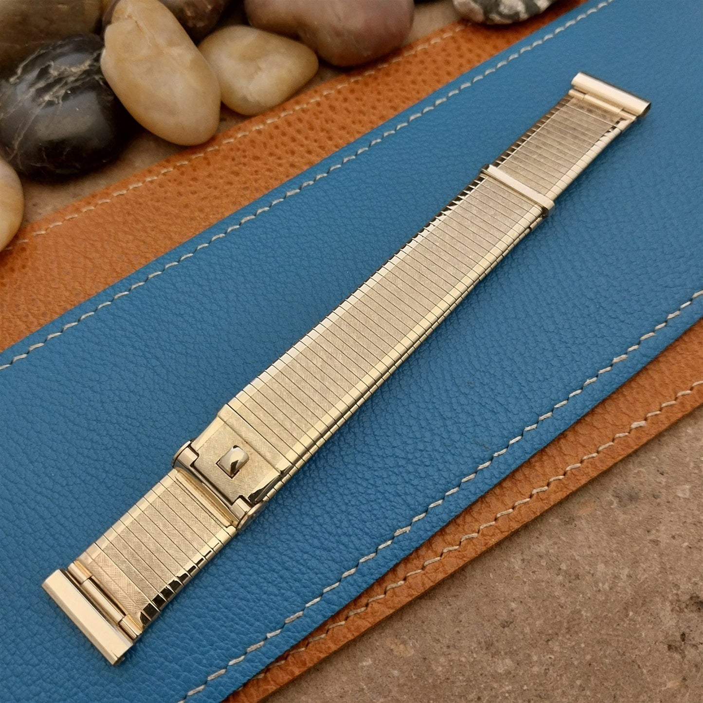 19mm 18mm 16mm Forstner Komfit Florentine Gold-Filled Unused Vintage Watch Band