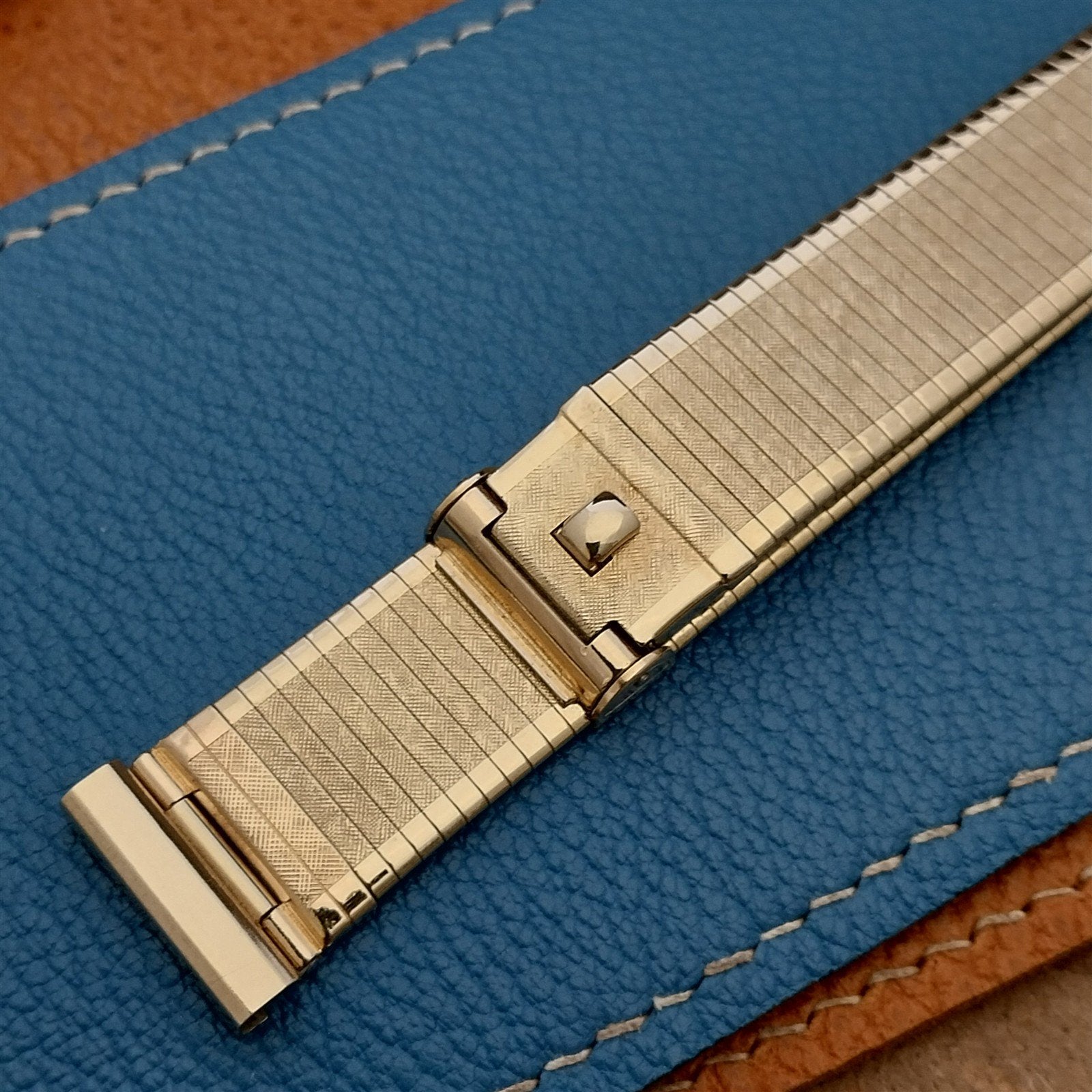 19mm 18mm 16mm Forstner Komfit Florentine Gold-Filled Unused Vintage Watch Band