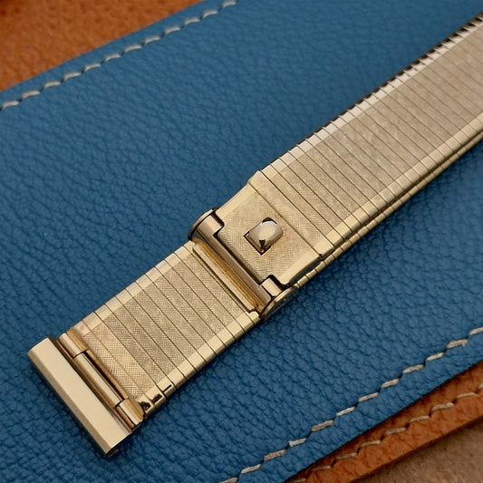 19mm 18mm 16mm Forstner Komfit Florentine Gold-Filled Unused Vintage Watch Band